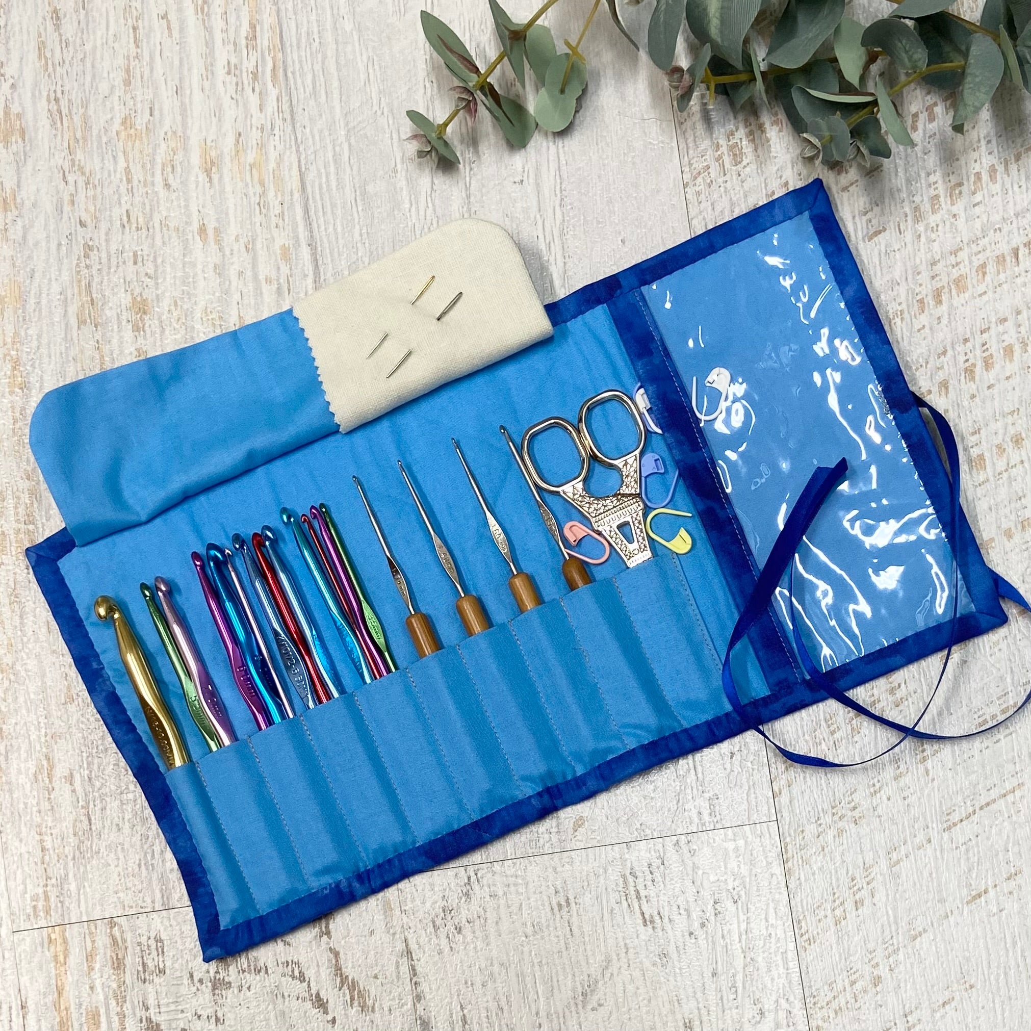 Handmade Crochet Hook Roll