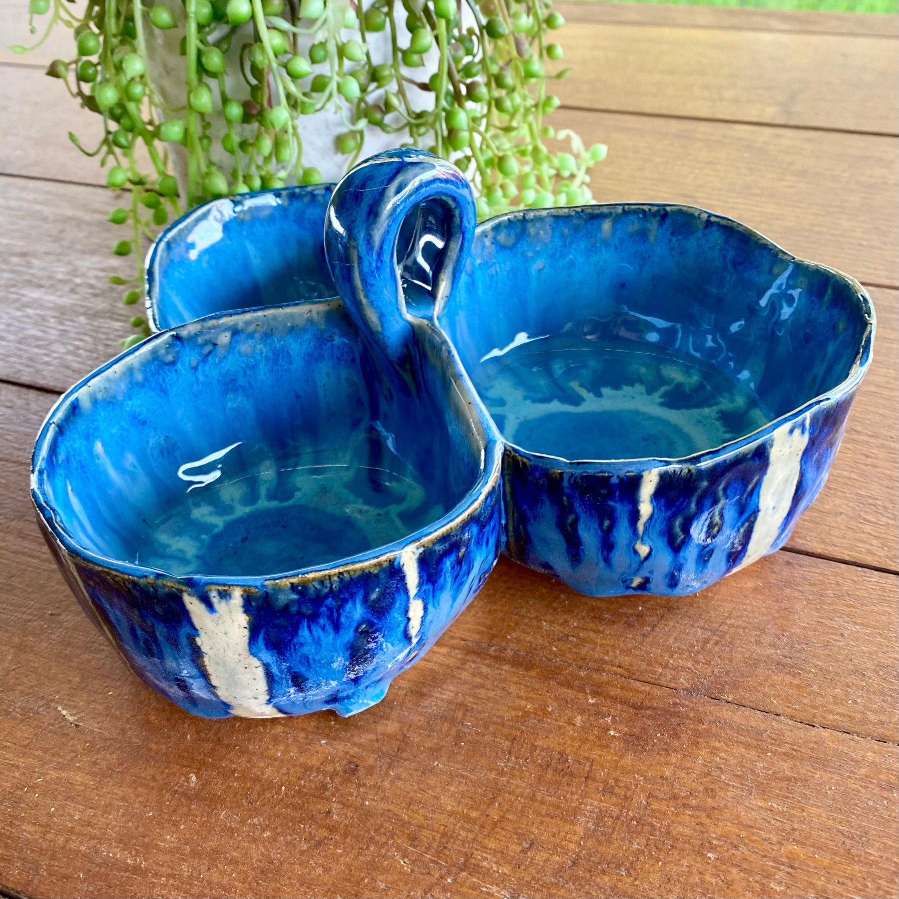 Embracing Bowls featuring carry handle||Handmade Pottery
