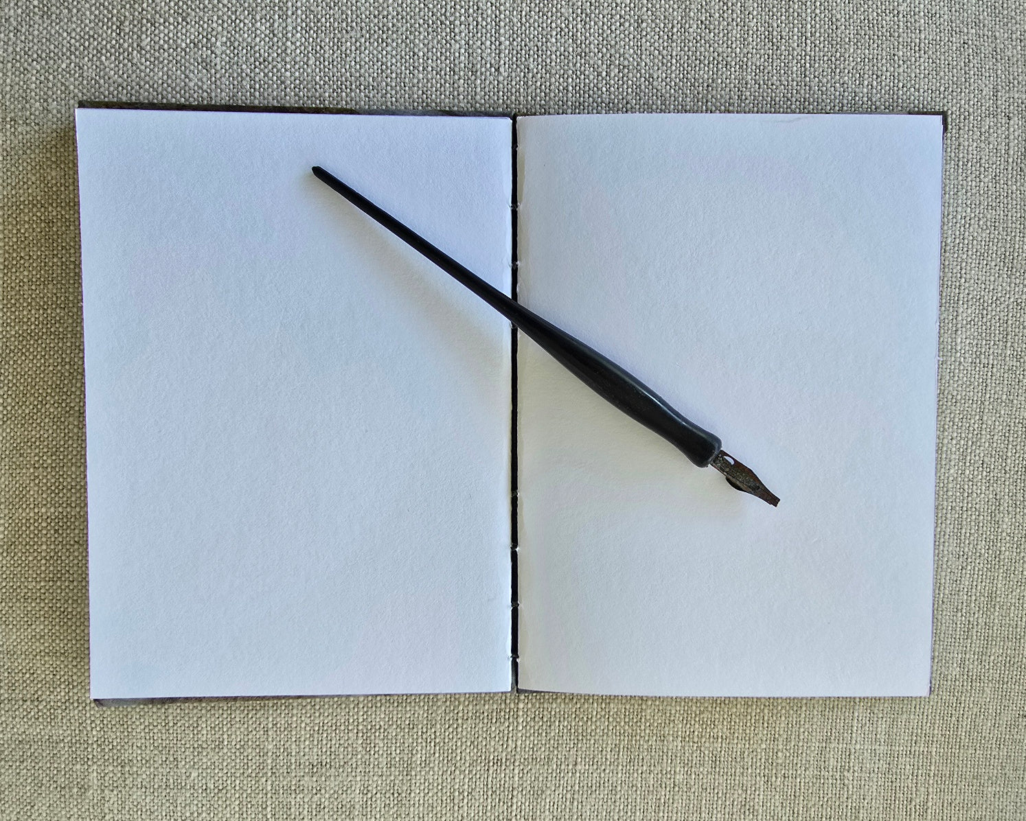 A Little Piece of Nature - Handmade Eco-Printed A5 Journal