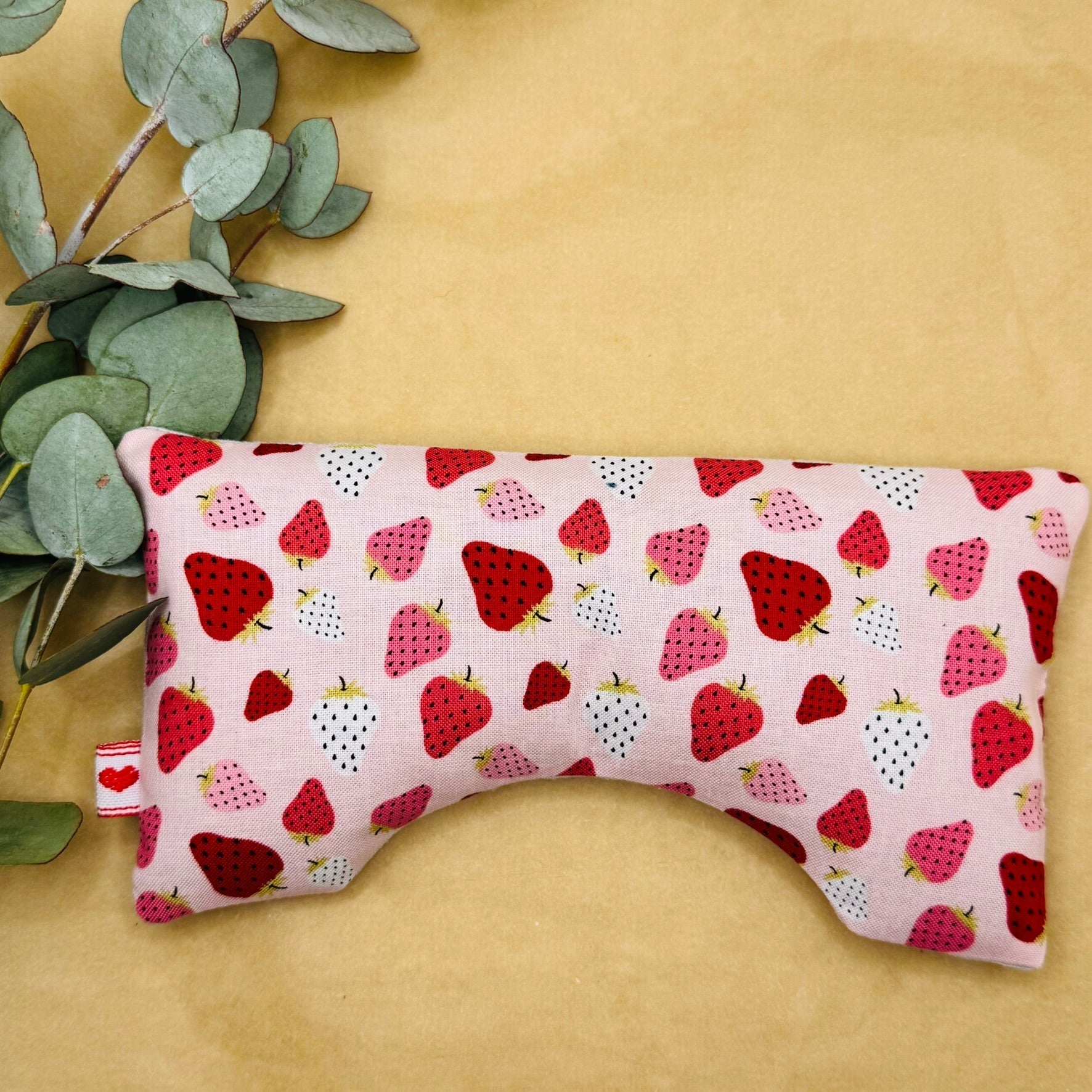 New Range - Organic Linseed OR Rice Eye Pillows with Option to add Organic Tasmanian Lavender