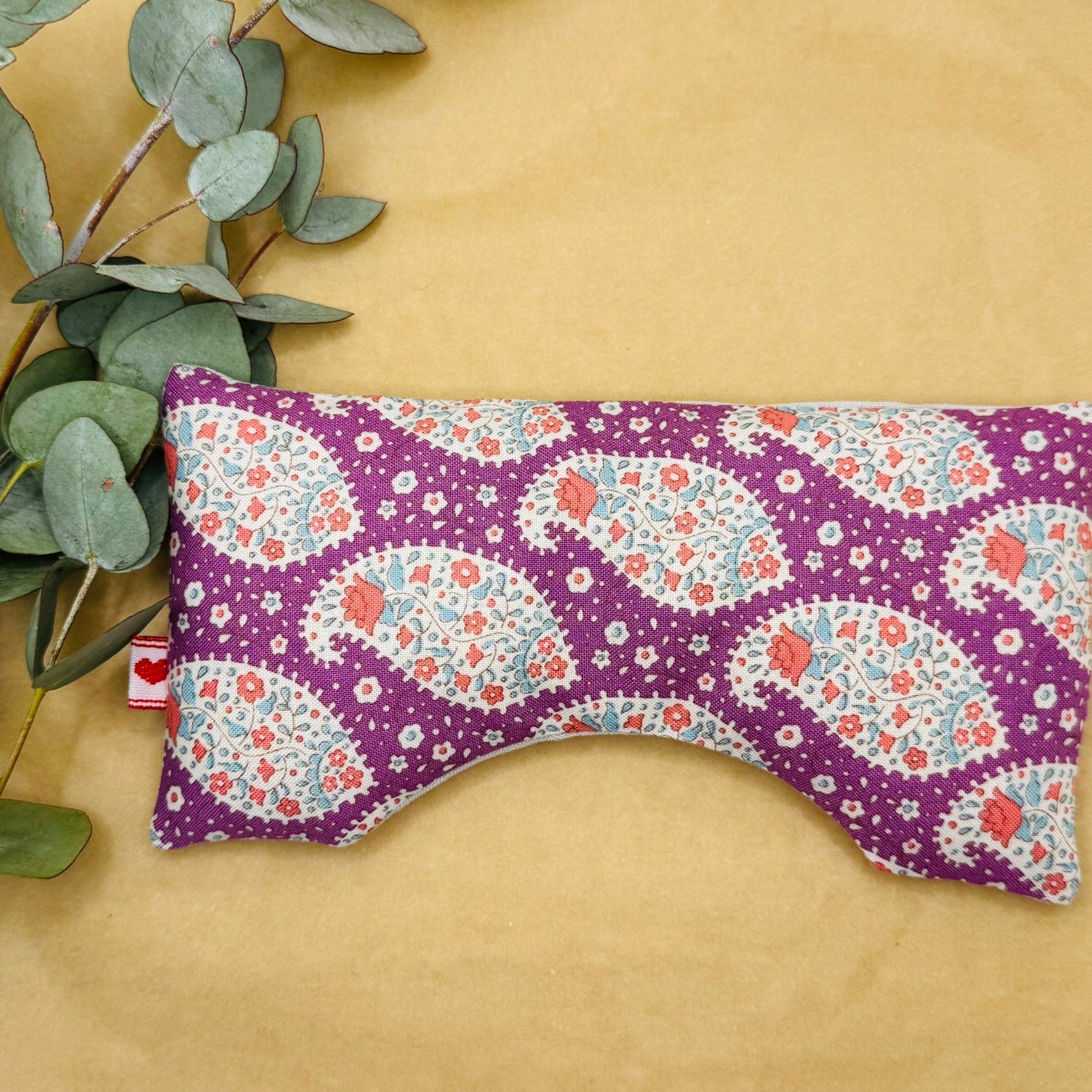 New Range - Organic Linseed OR Rice Eye Pillows with Option to add Organic Tasmanian Lavender