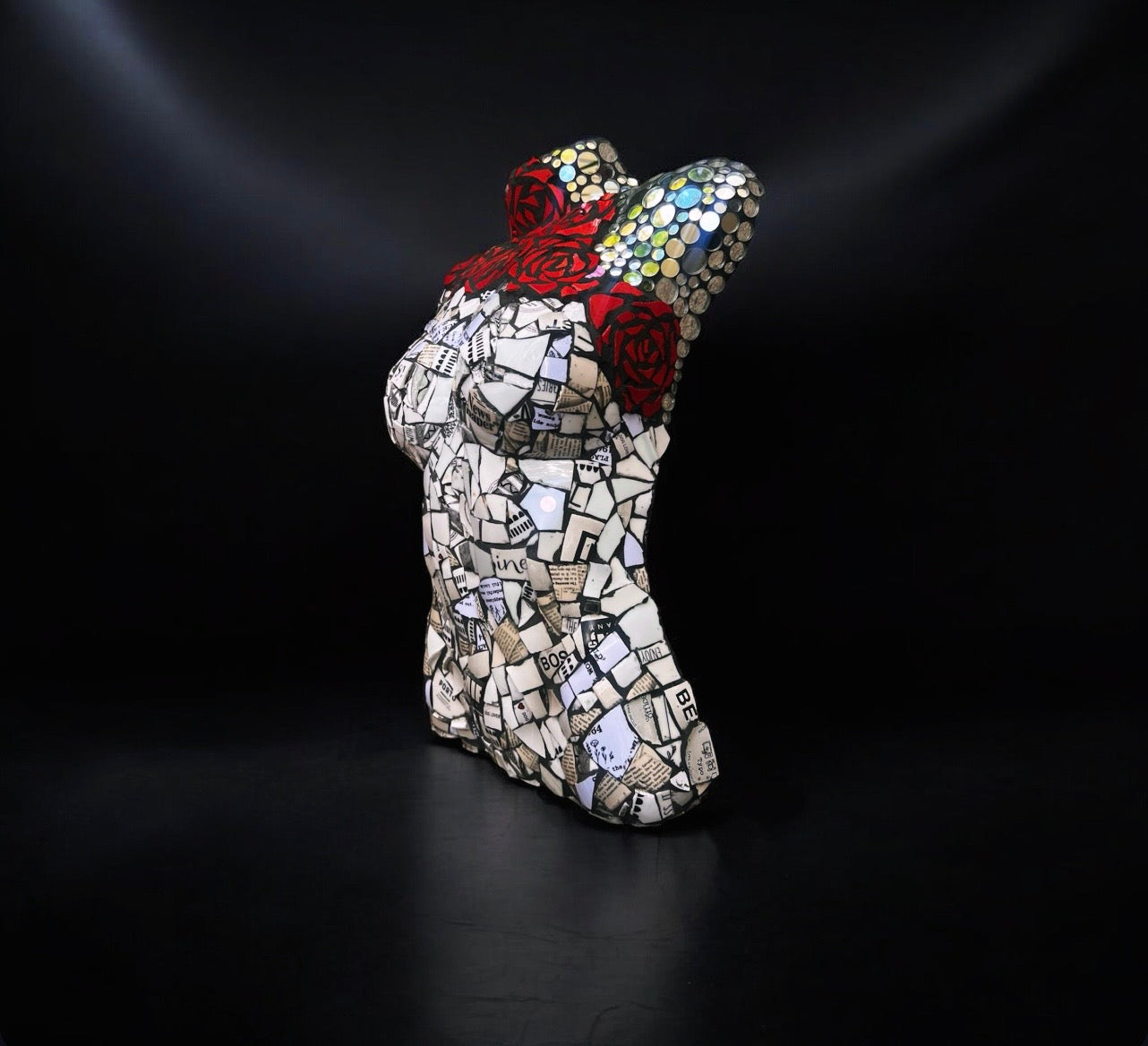 Mosaic Torso. Wall Hanging.