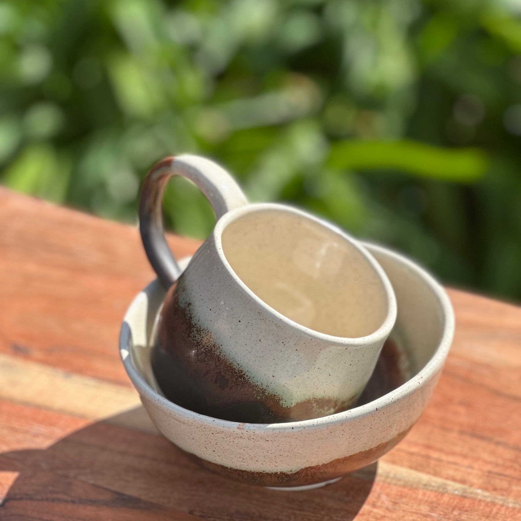 Yeagurup - Coastal Ceramic Mug + Bowl Set