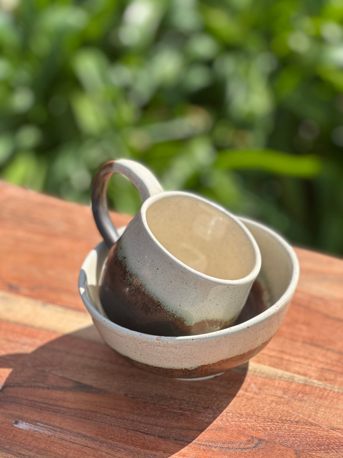 Yeagurup - Coastal Ceramic Mug + Bowl Set