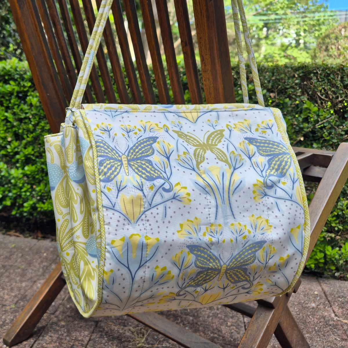 Large Knitting Project Bag – Convertible Shoulder Bag