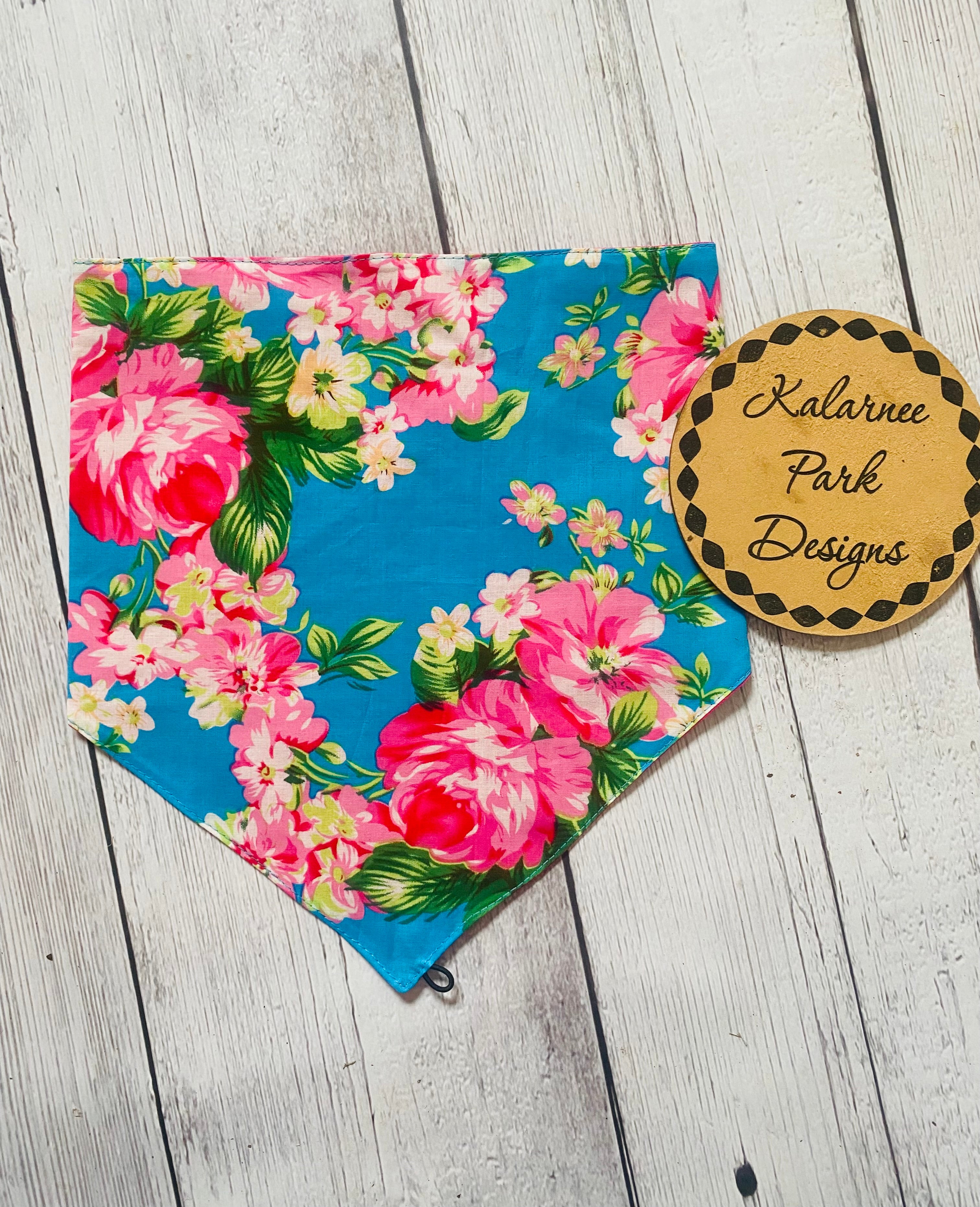 Ladies Reversible Sun Safe Neck Scarf Floral Collection