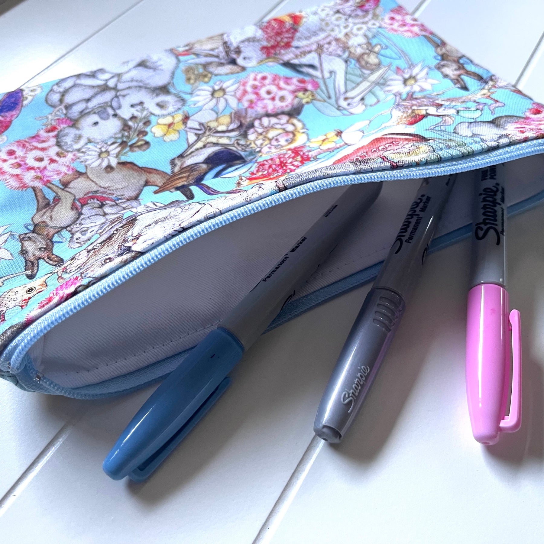 Australian animals pencil case