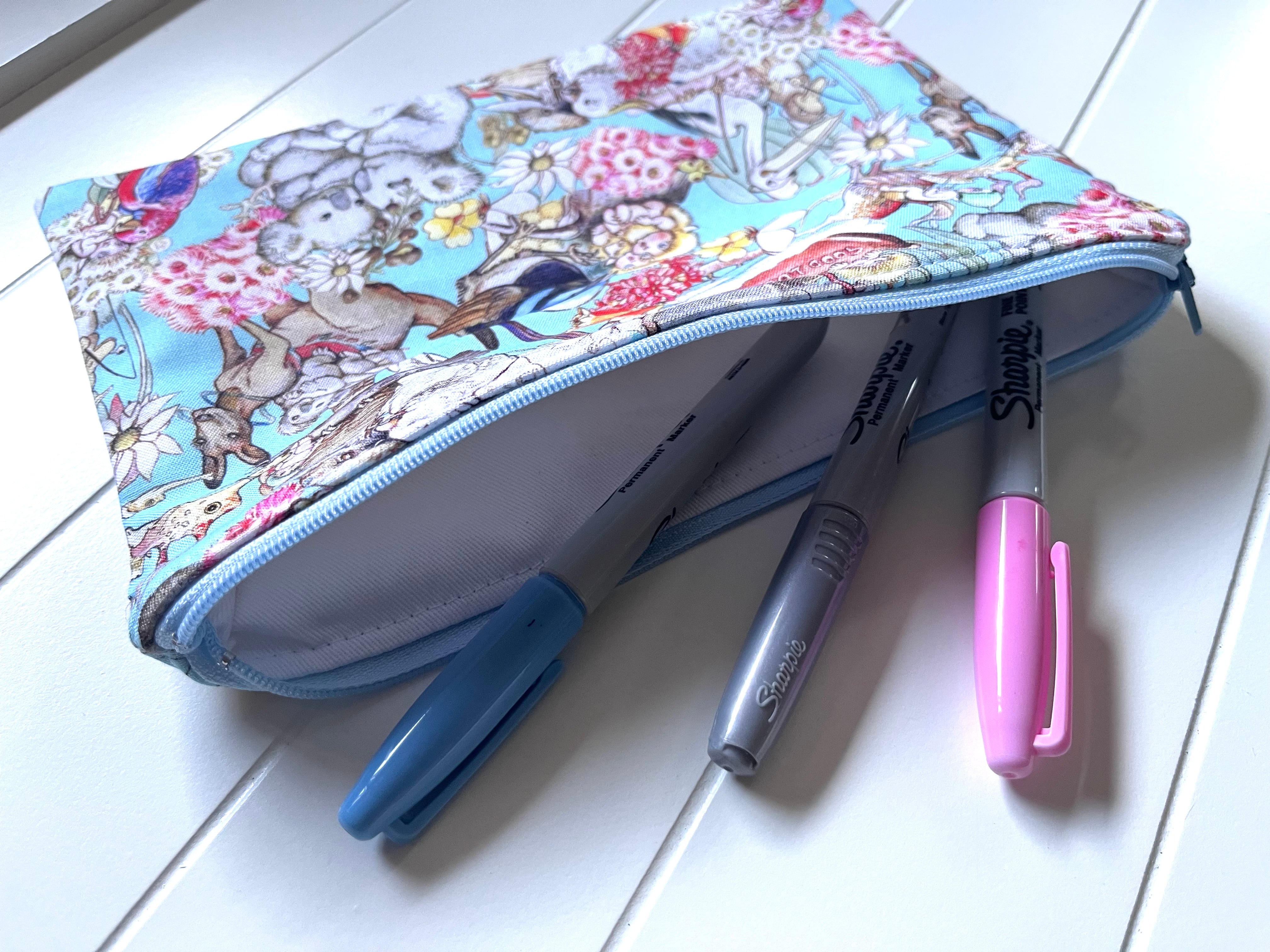 Australian animals pencil case