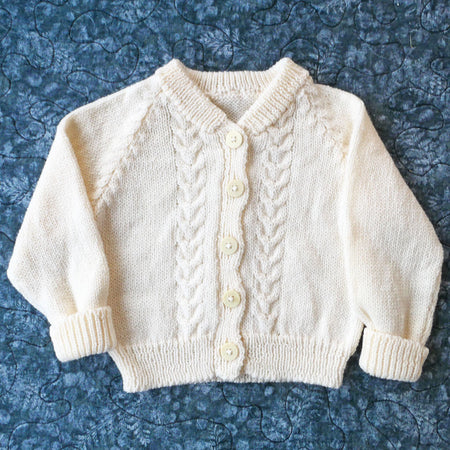Baby/kid's cardigan /jacket.  Size 0-1. Handmade, Aussie wool,
