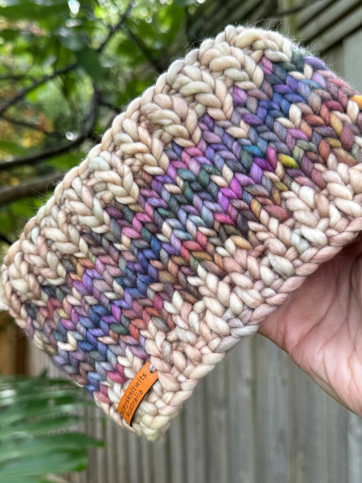 Stretchy Merino Headband, Knitted Earwarmers
