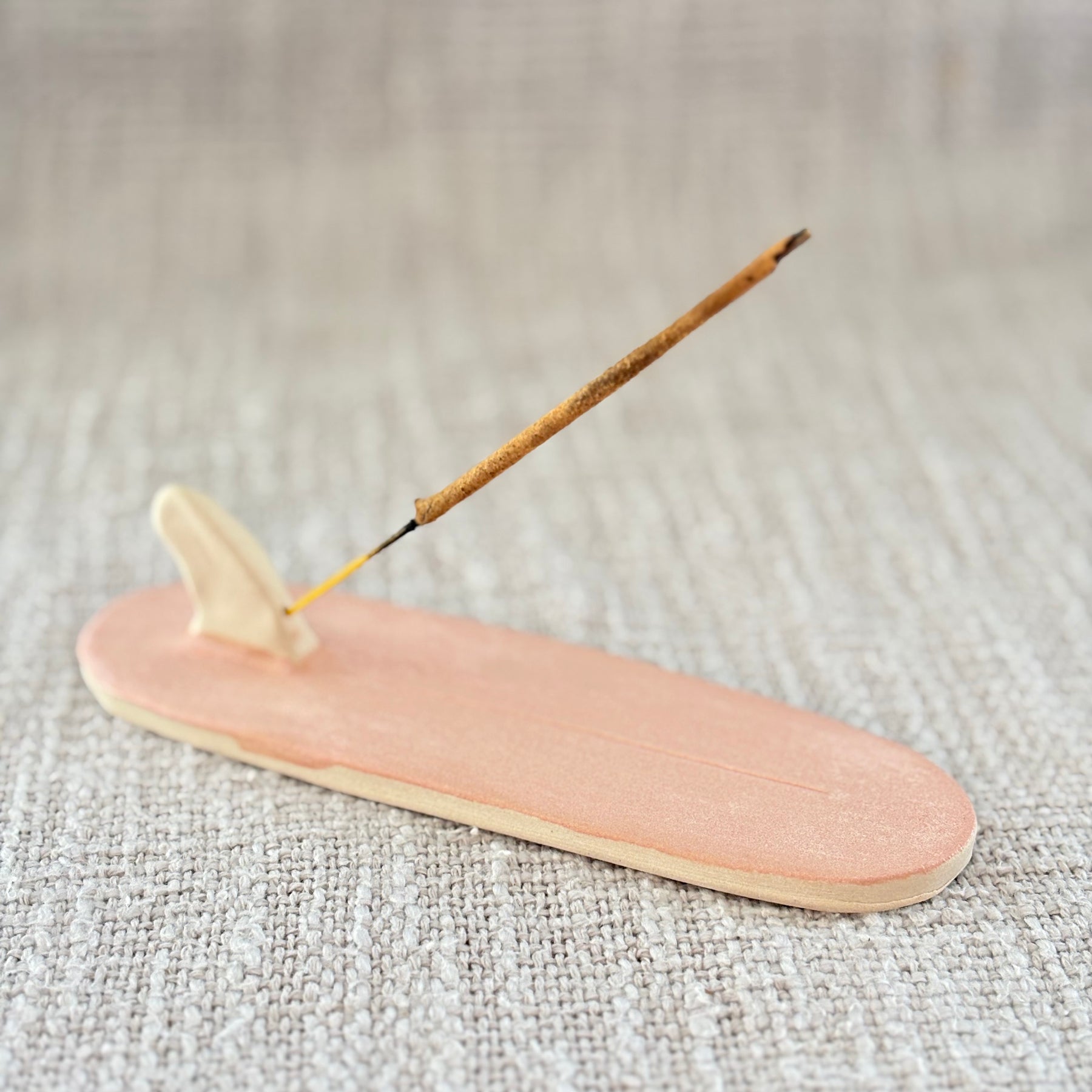 Surfboard Incense Holder - Coral
