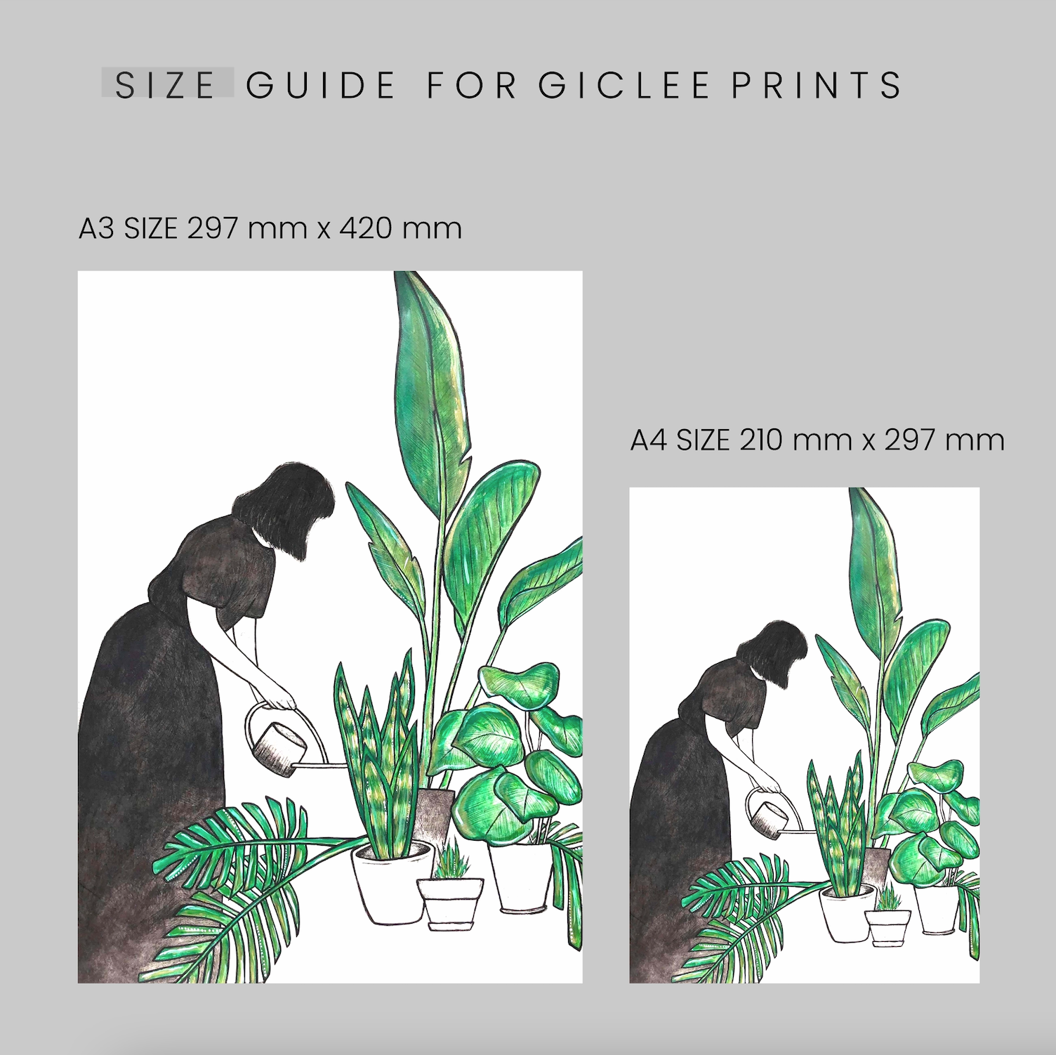 Garden Forager Giclee Print