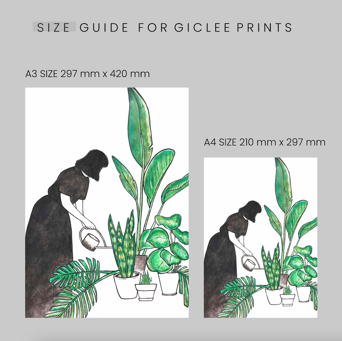 Garden Forager Giclee Print