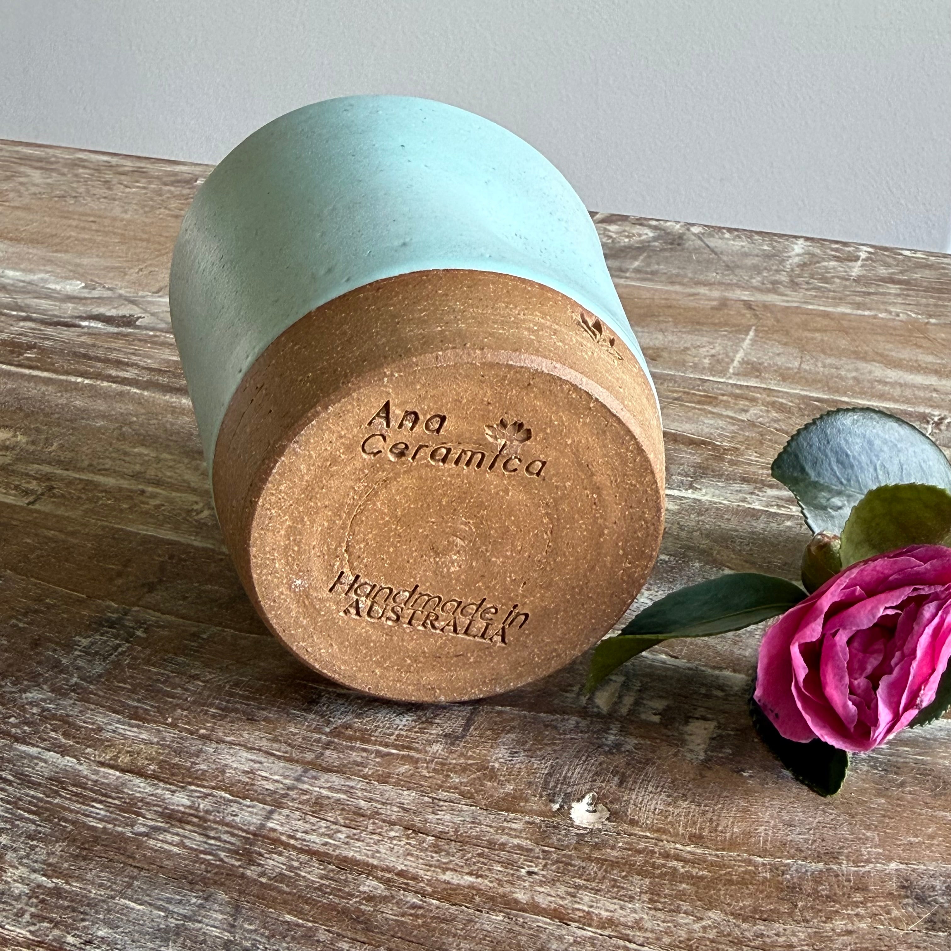 Handmade Thumb Tumbler - Satin Blue - 250ml