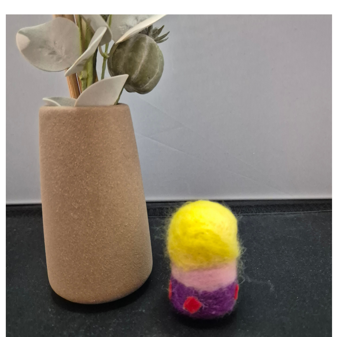 Needle Felted Babushka Doll