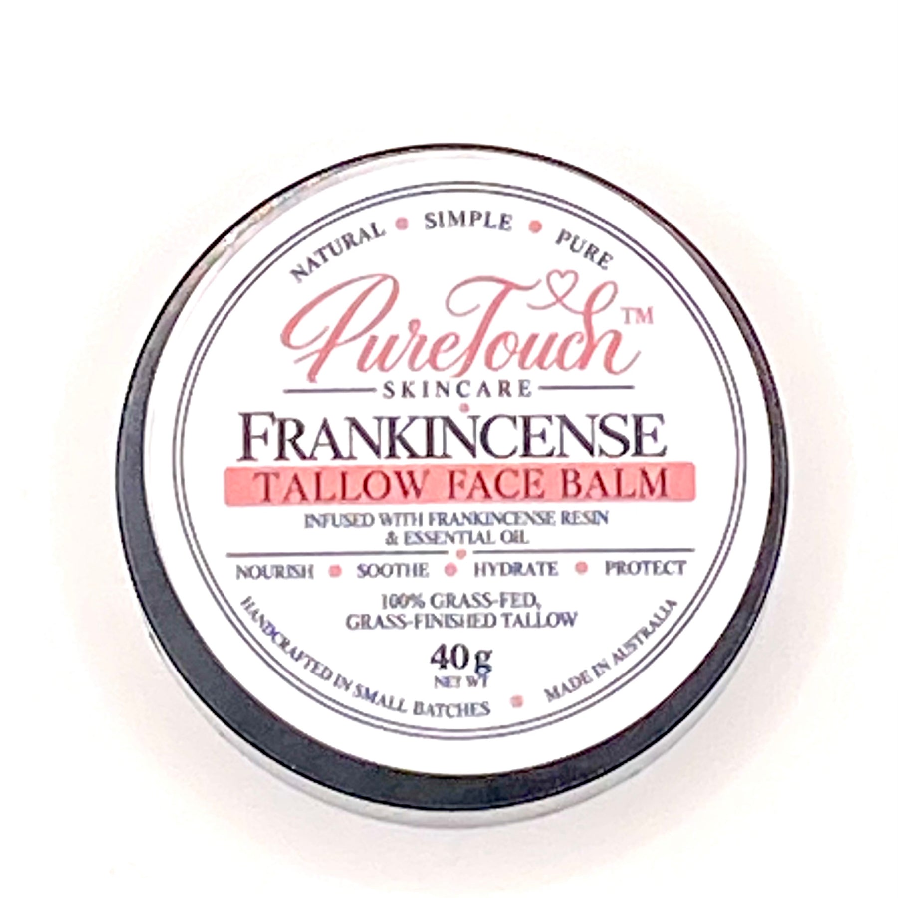 Frankincense Infused Tallow Face Balm 40g