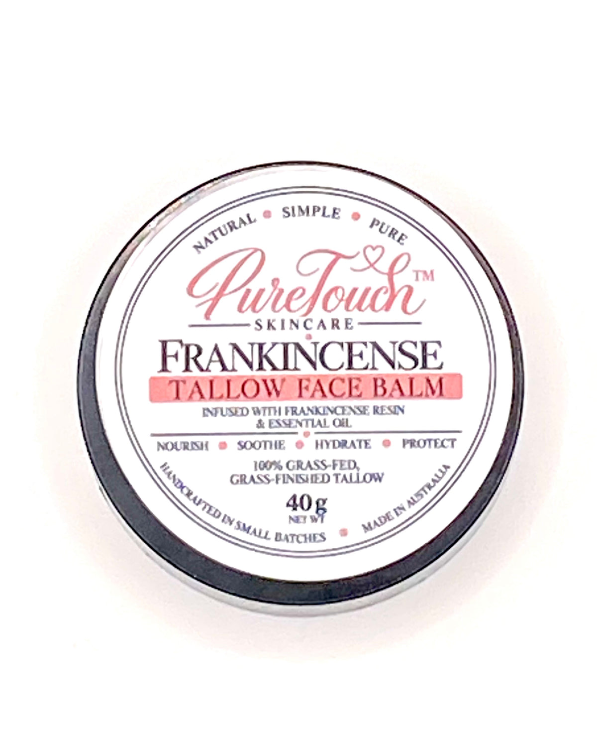 Frankincense Infused Tallow Face Balm 40g