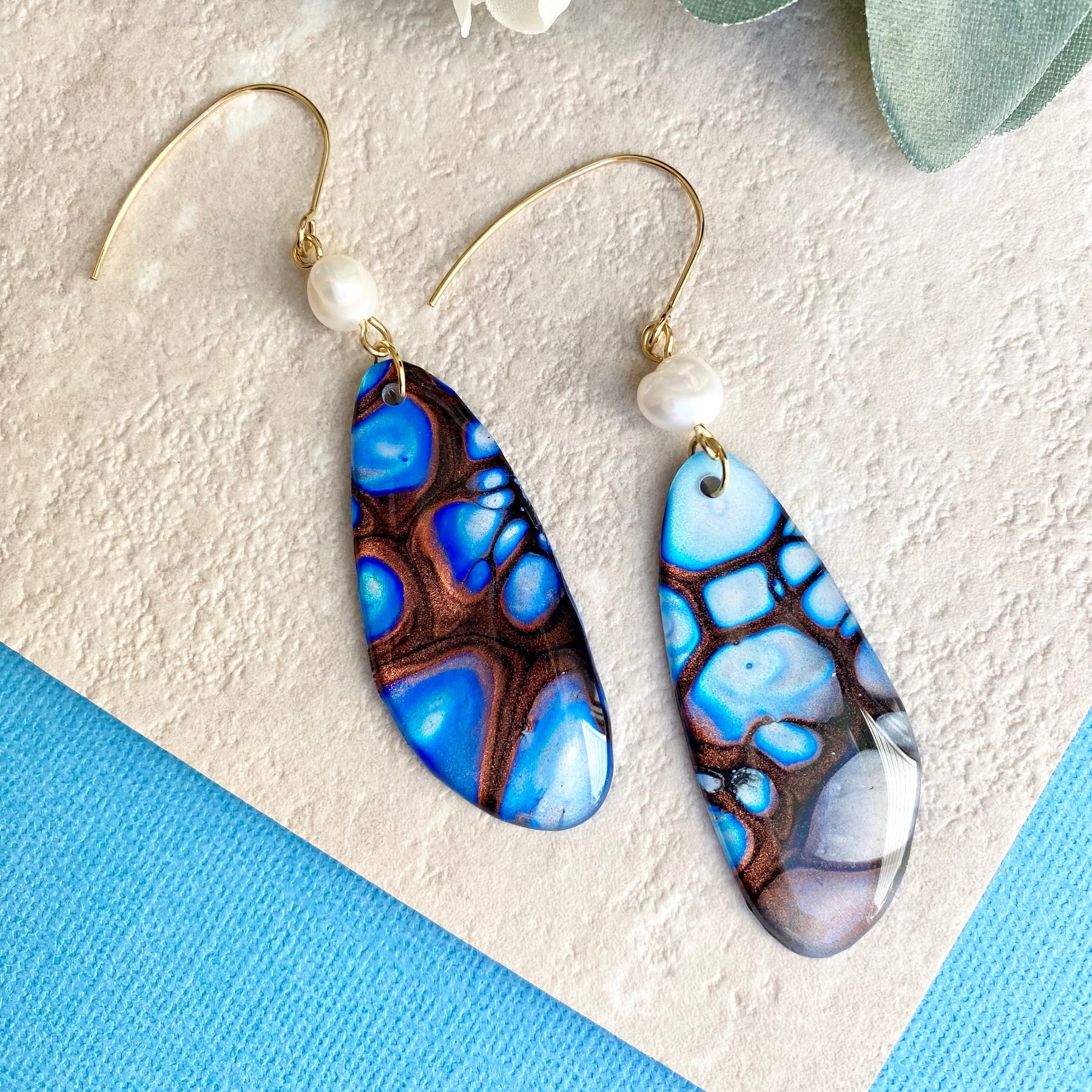 Freshwater Pearl Collection Dangle Earrings