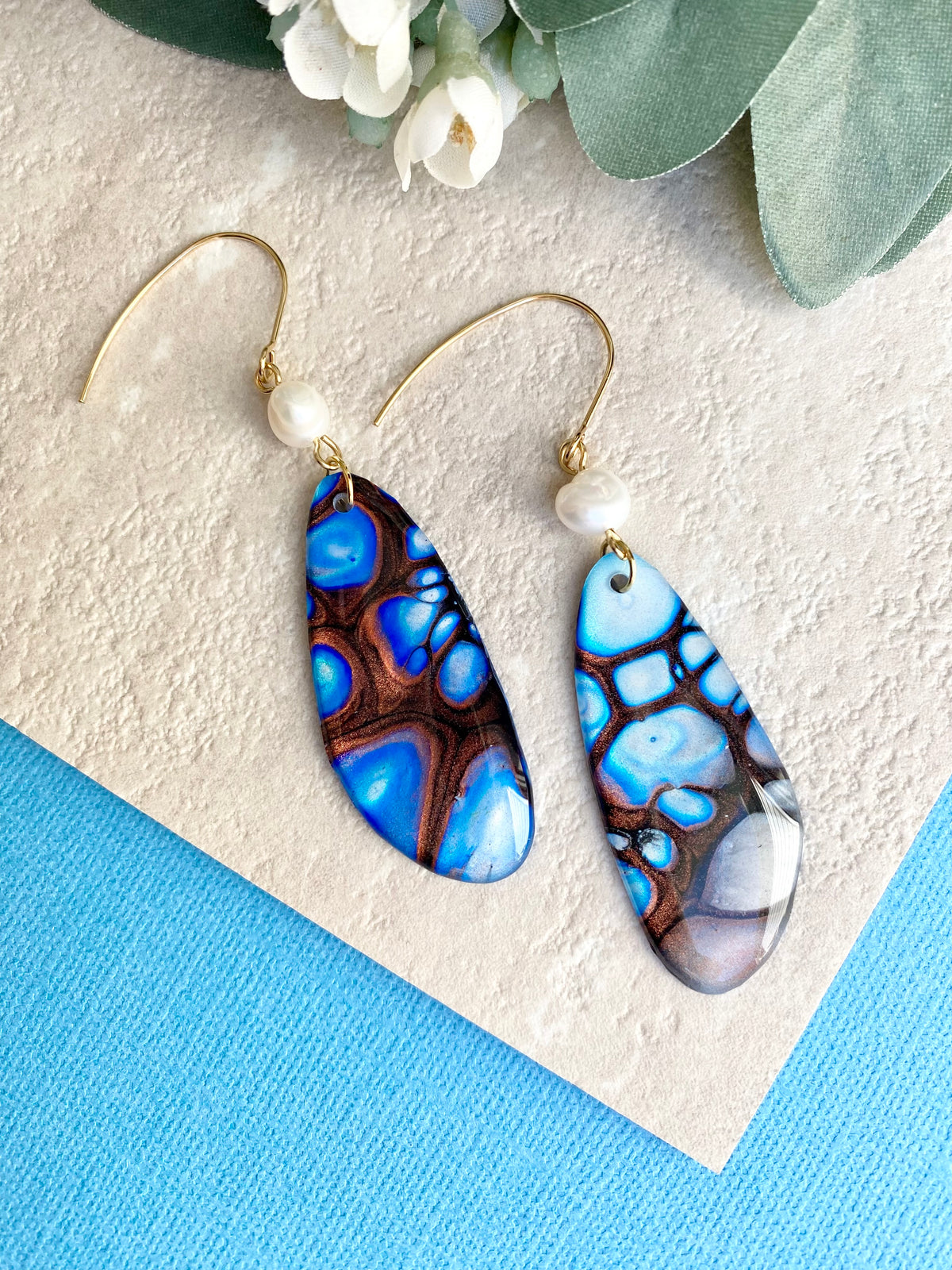 Freshwater Pearl Collection Dangle Earrings
