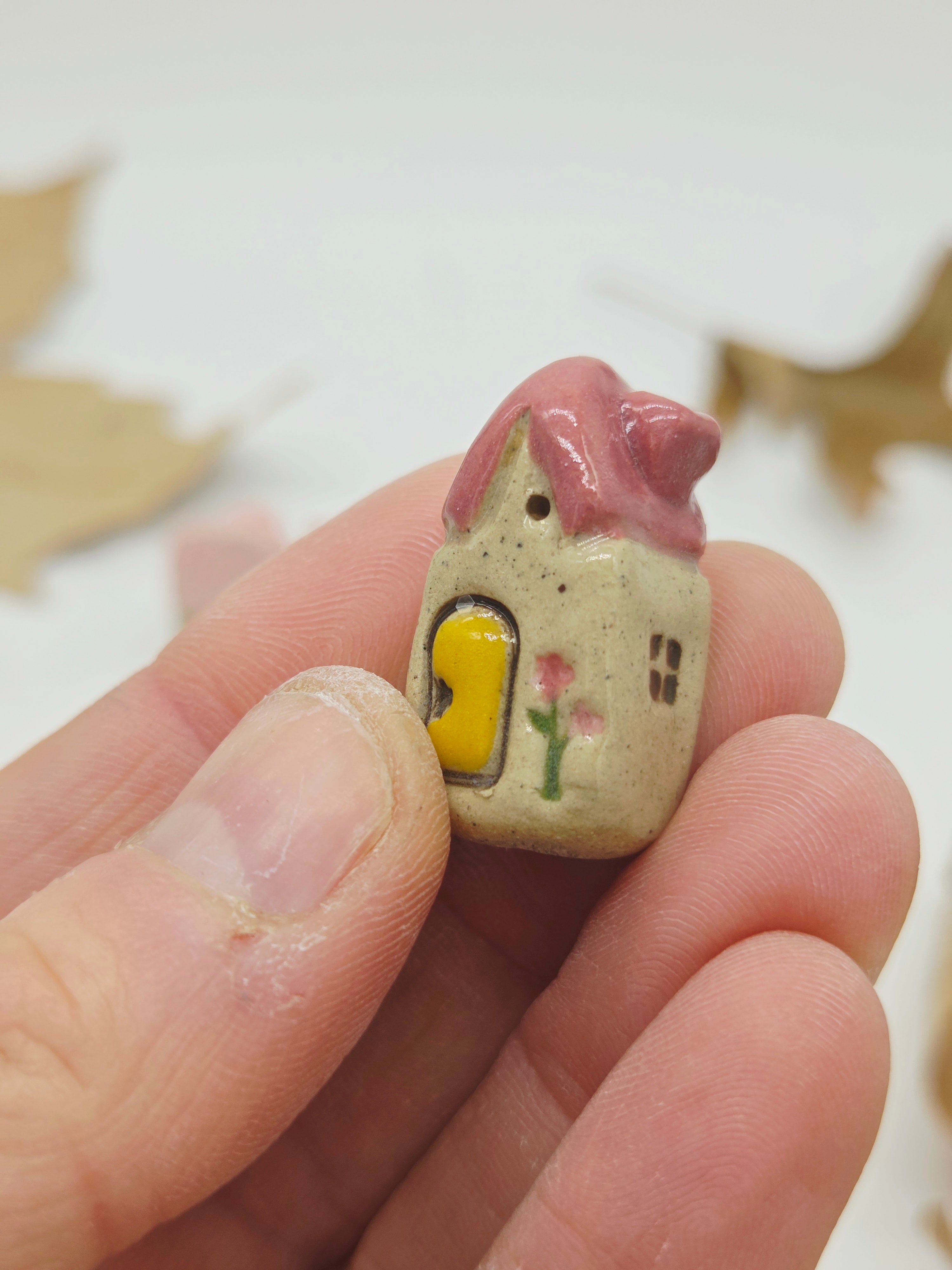 Tiny Ceramic Village - Candyfloss Crescent