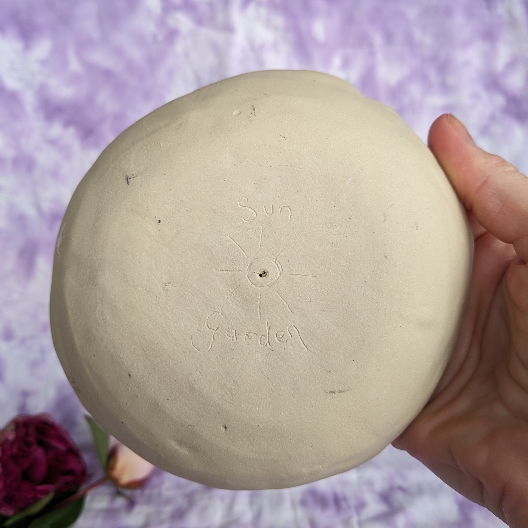 Ceramic Raspberry Ceramic Raspberry Insence Holder