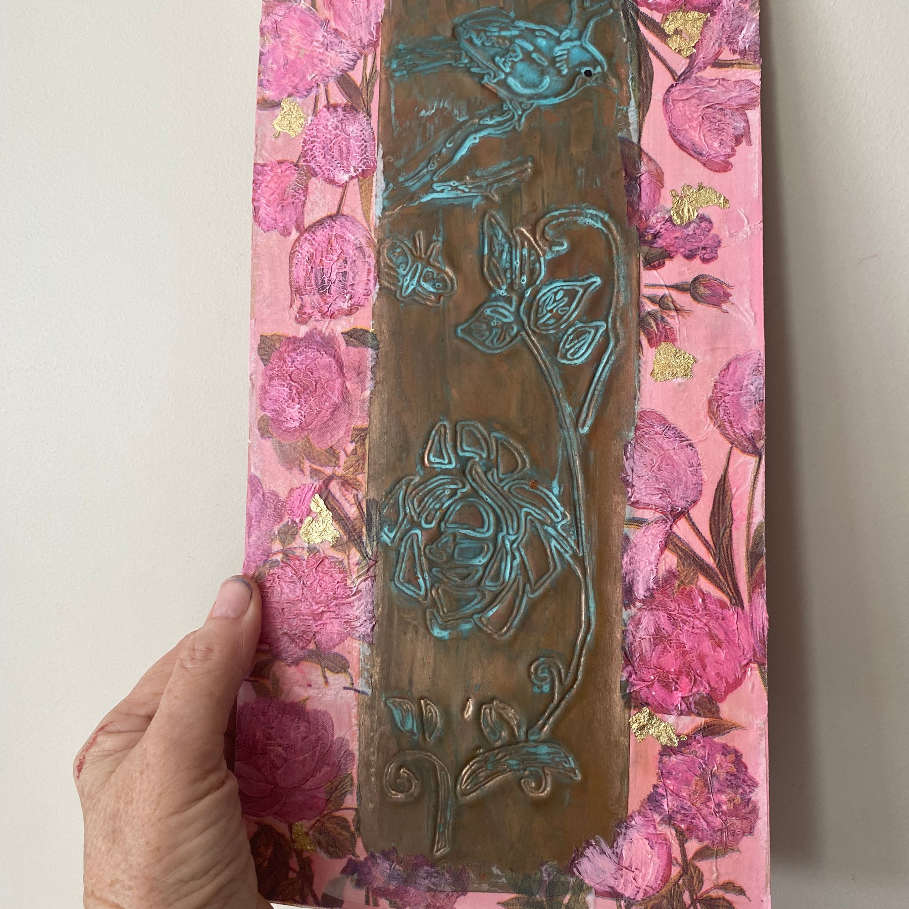Enchanted wood copper art ❤️