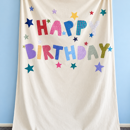 Heirloom Happy Birthday Banner