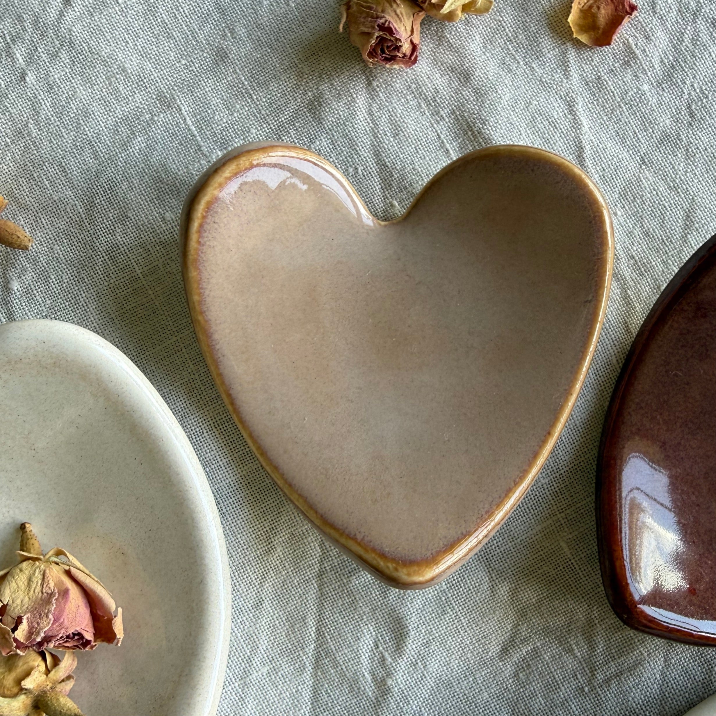 Handmade Trinket Dish | Heart Shaped | Jewellery
