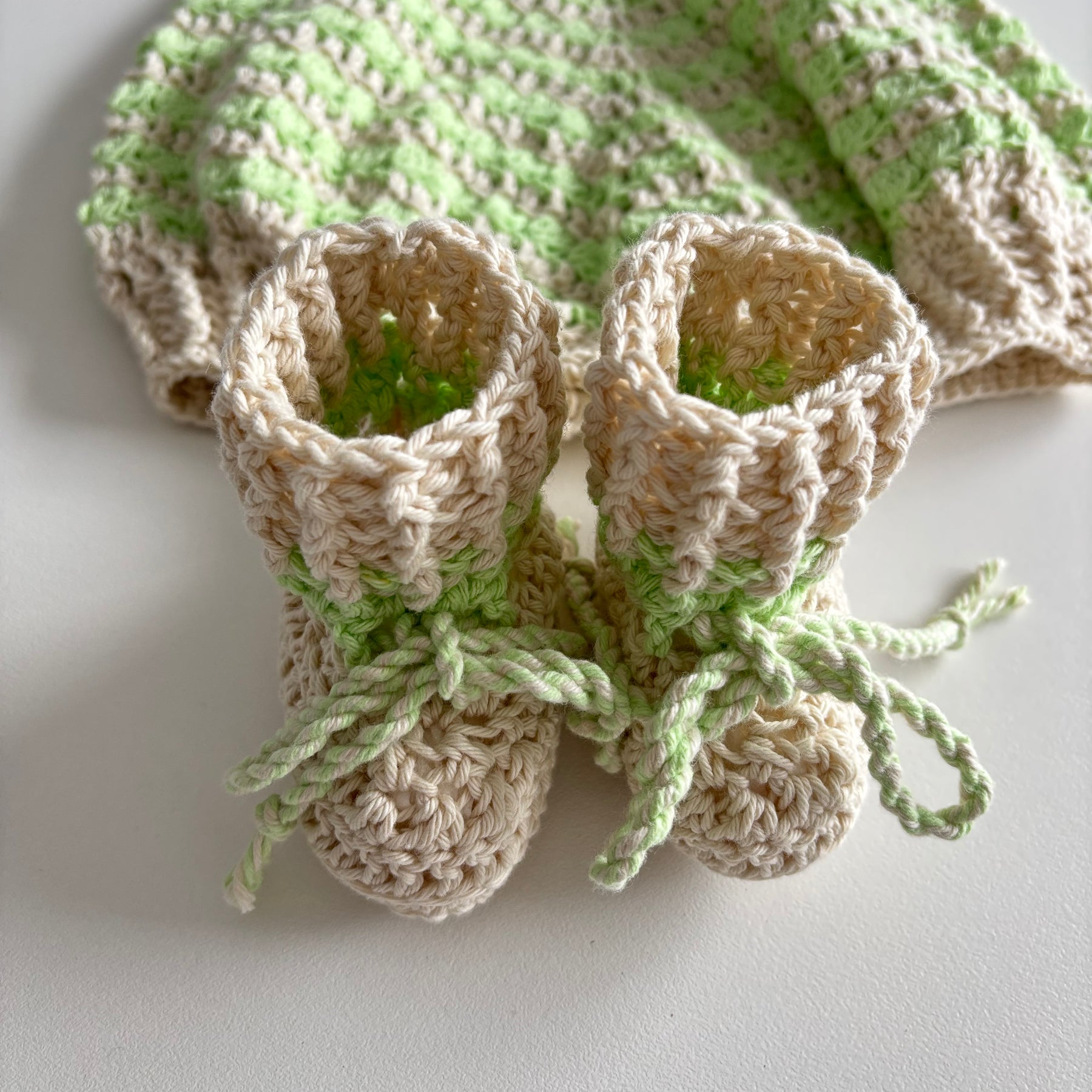 Newborn Romper & Bootie Set
