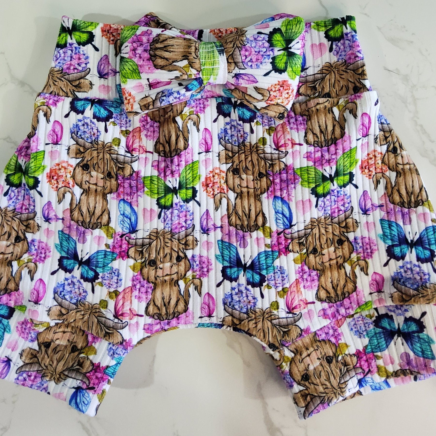 Highland Cow Bummie Pants Size 0