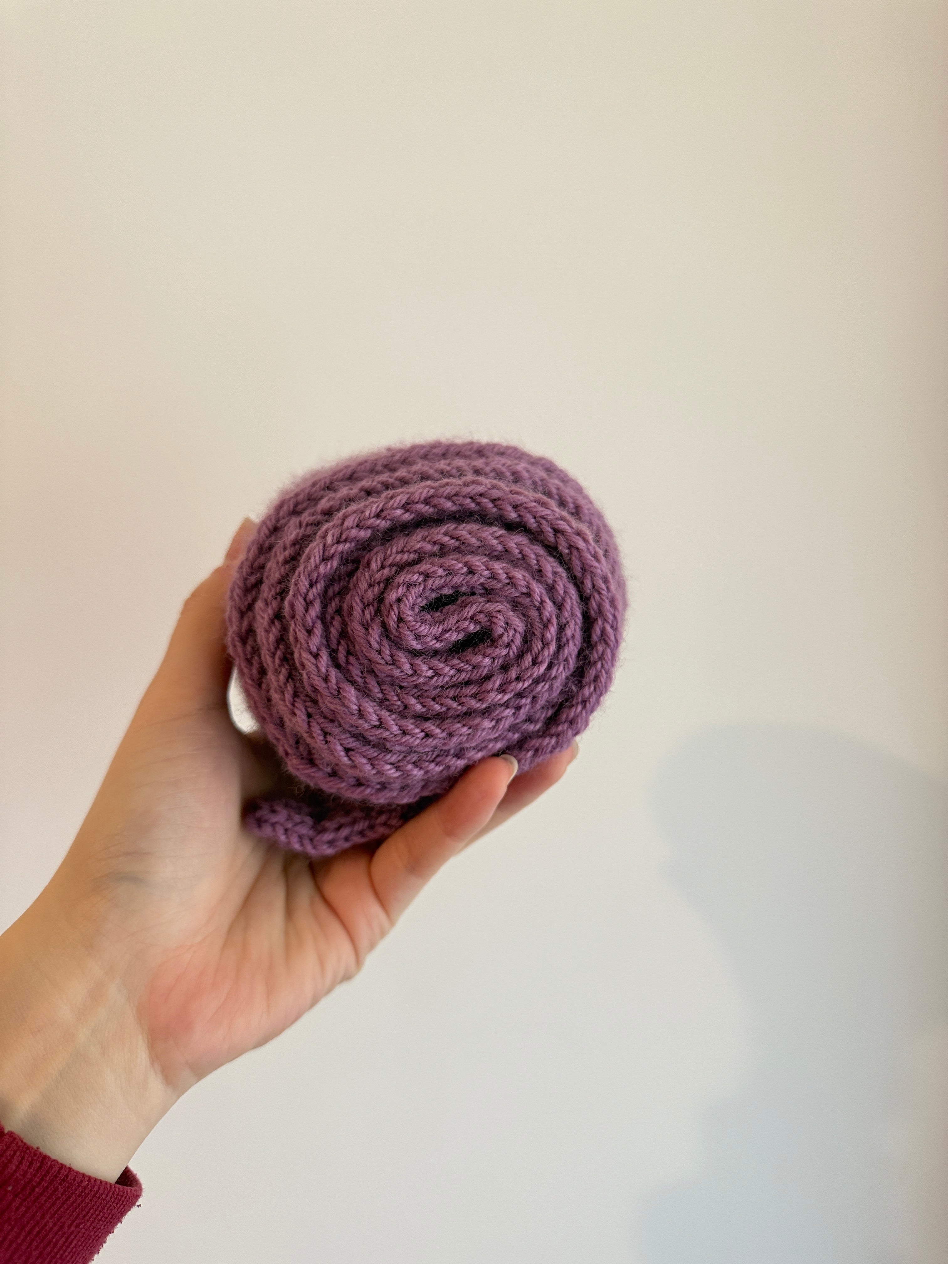 Sophie scarf in mulberry purple