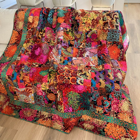 patchwork quilt handmade Australia - Kaffe Fassett fabrics