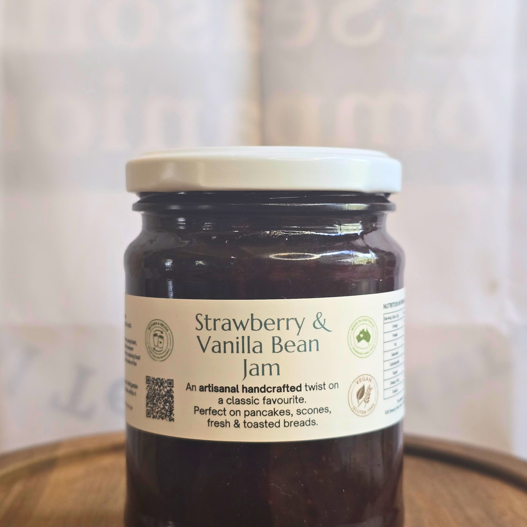 Strawberry & Vanilla Bean Jam