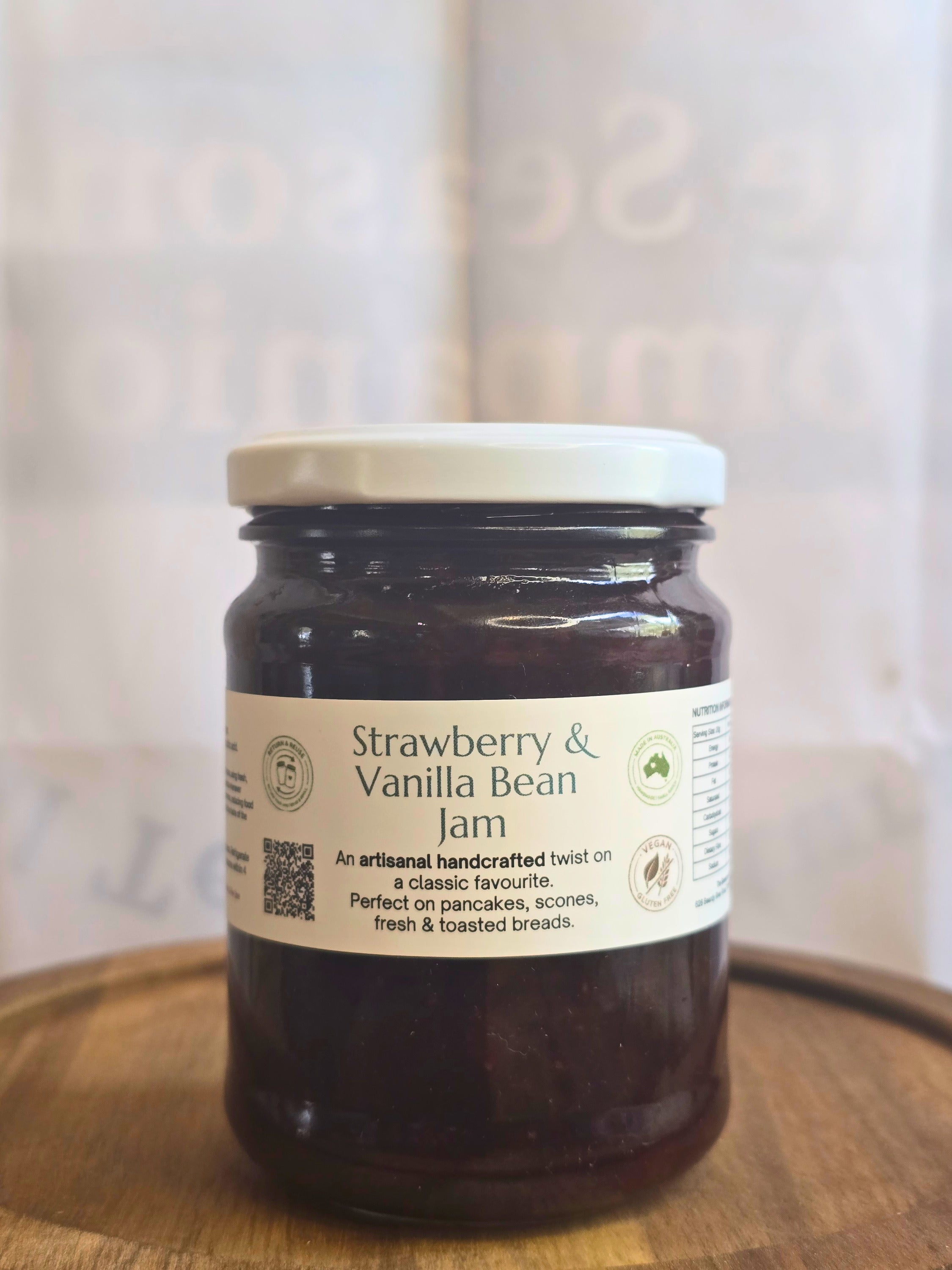 Strawberry & Vanilla Bean Jam