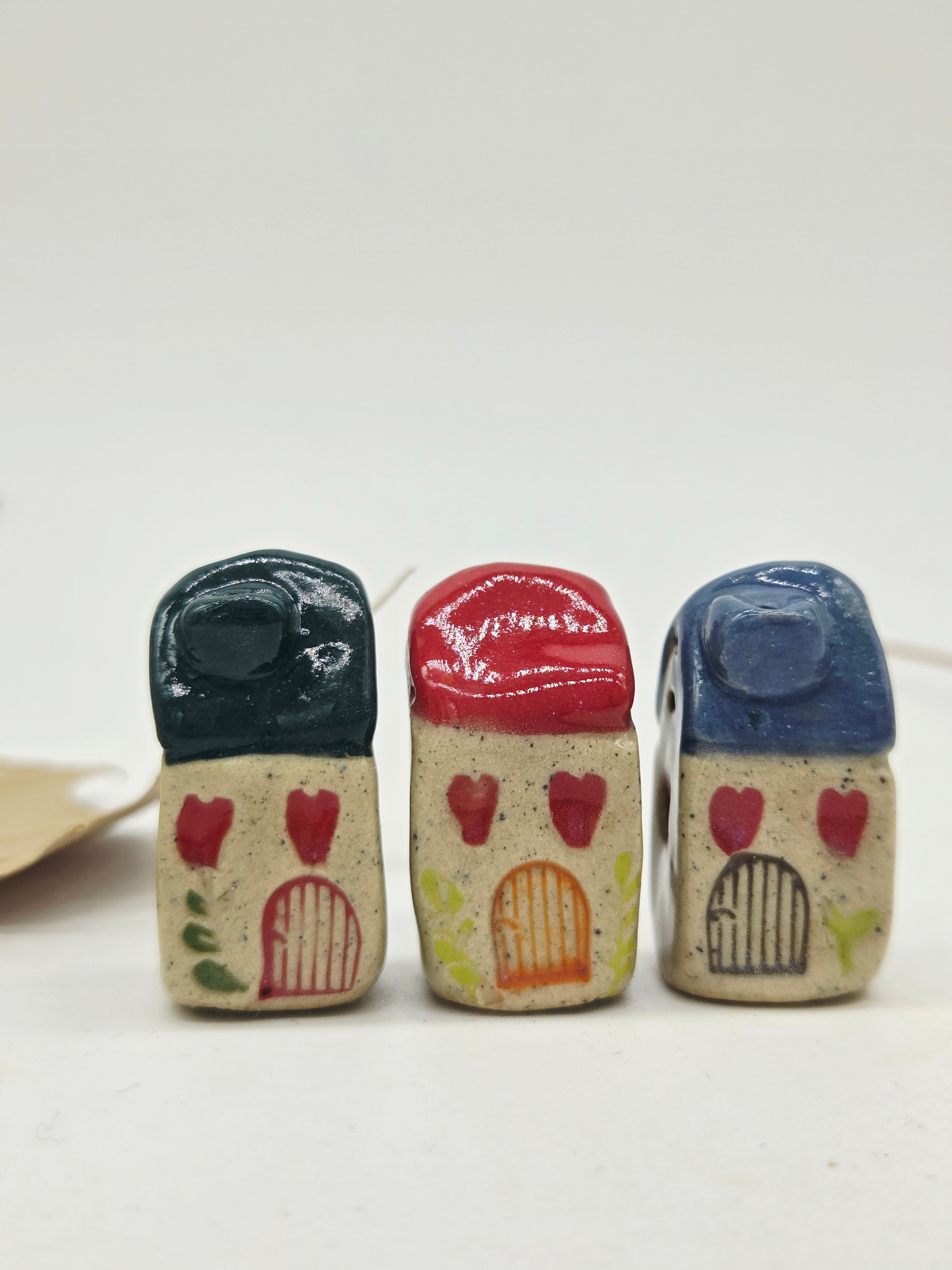 Tiny Ceramic Village - Toffee Apple Close