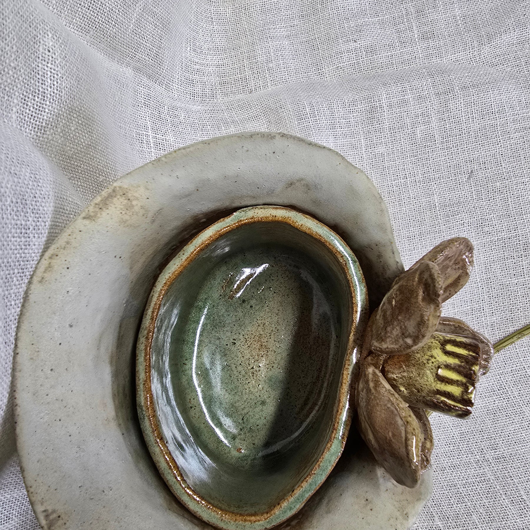 Daffodils vase or planter