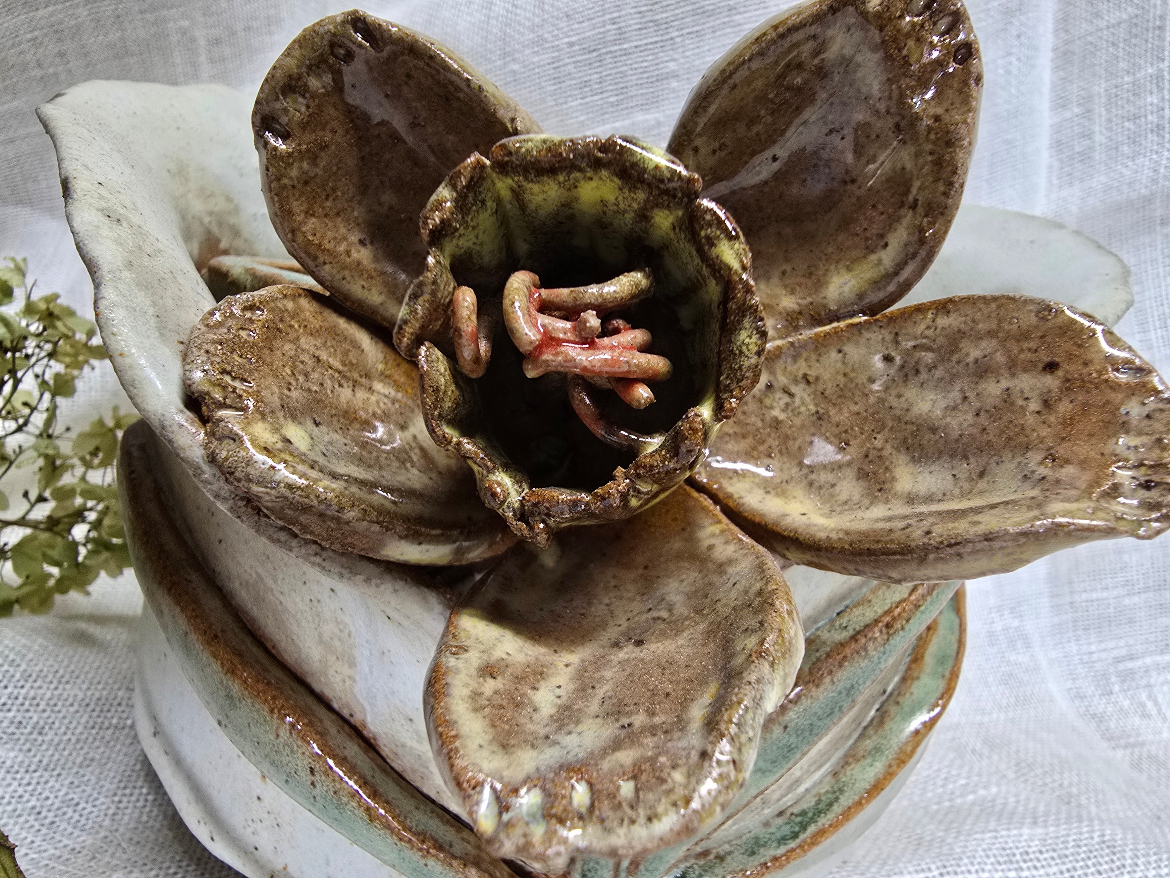 Daffodils vase or planter