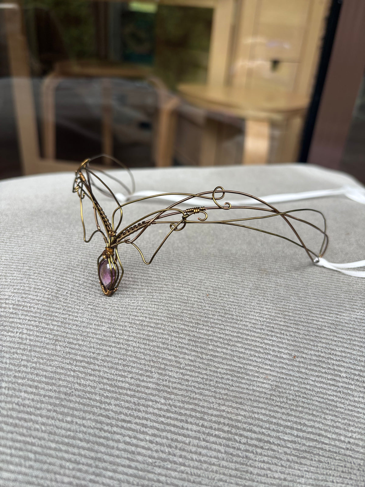 Amethyst Crystal elven fairy fantasy crown