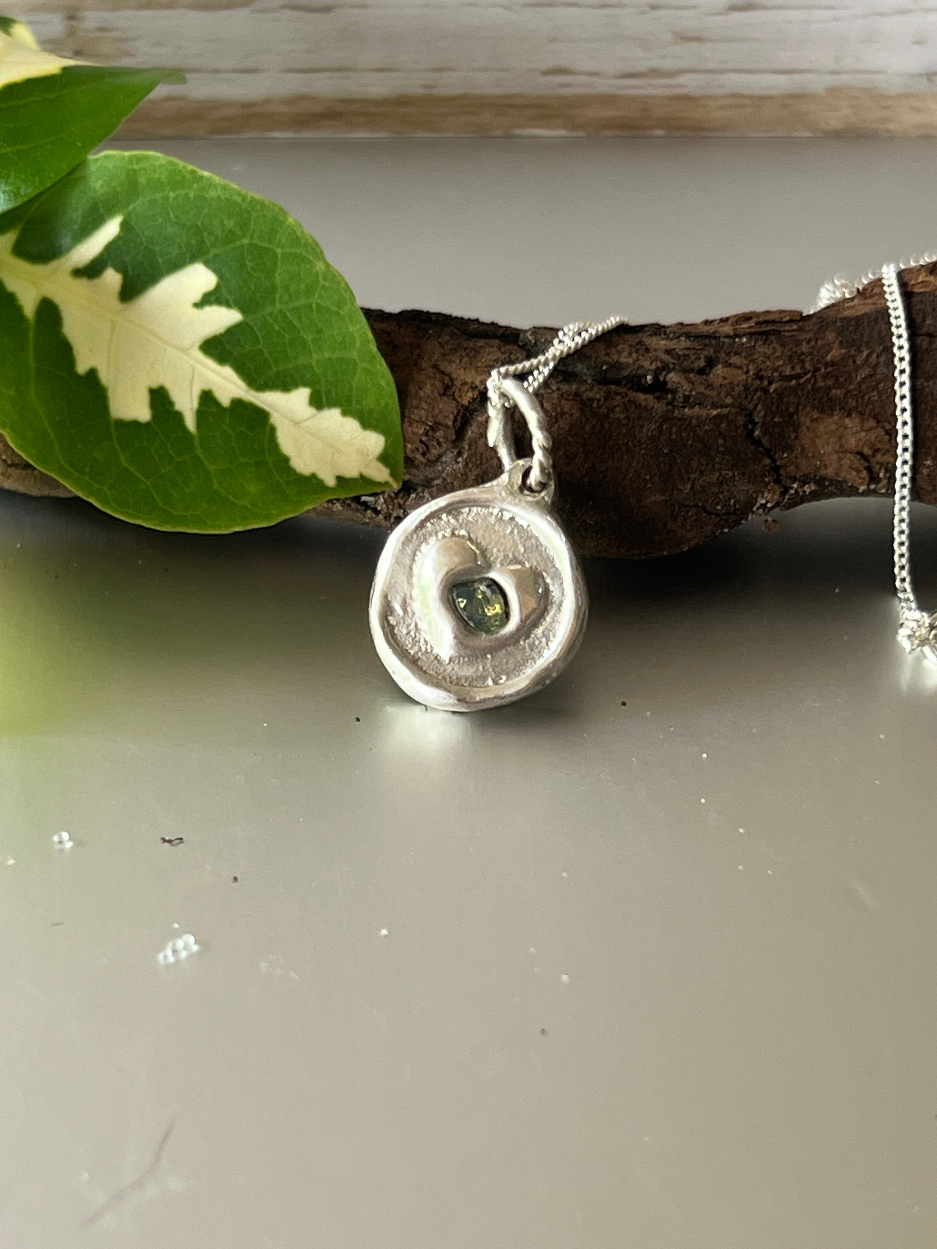 My Heart - Pale Green Sapphire