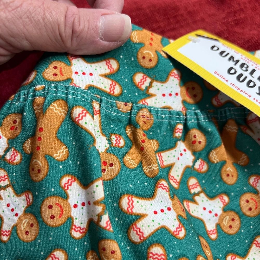 Gingerbread Men | Sizes 000, 00, 0 |Handmade Baby Pants by Dumbleton Duds | Free Postage Orders $50+