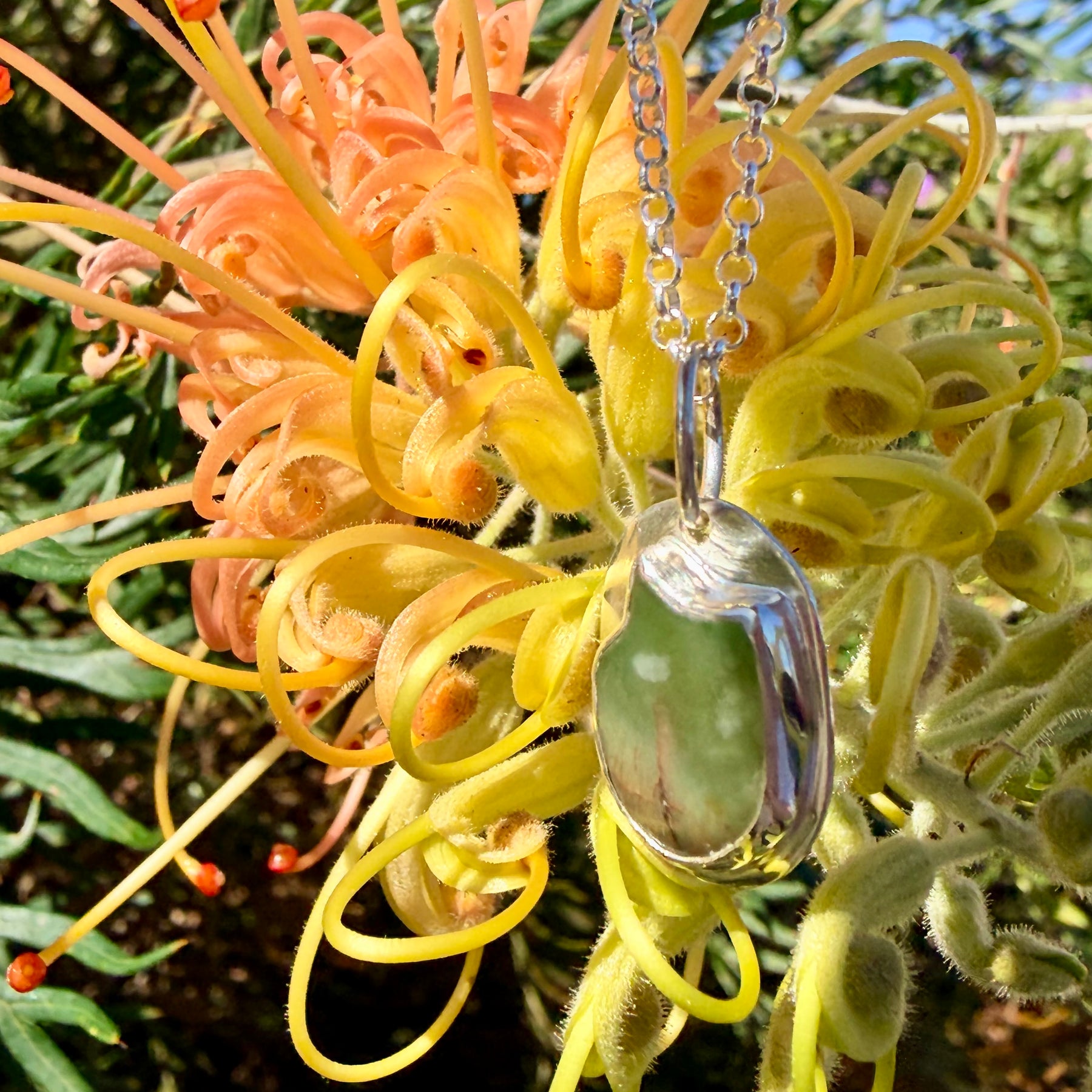 Welcome The Day|Pounamu Sterling Silver Necklace