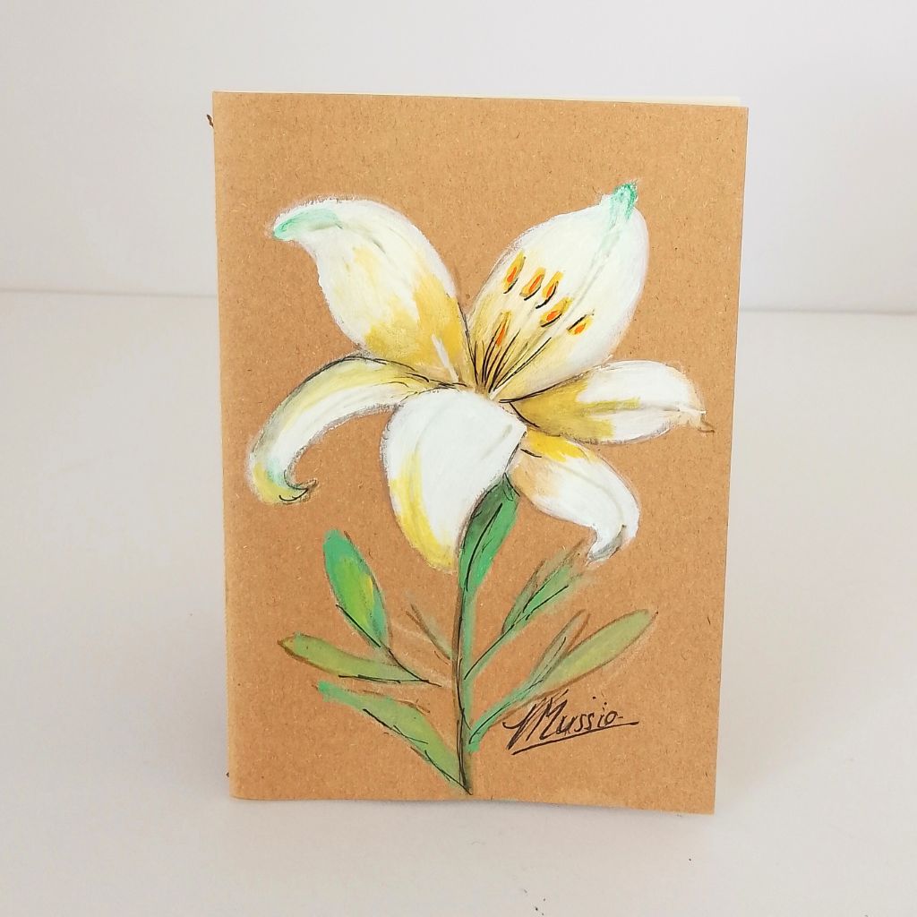 Handpainted Pocket Notebooks. Single or Set of 3. 6 Designs