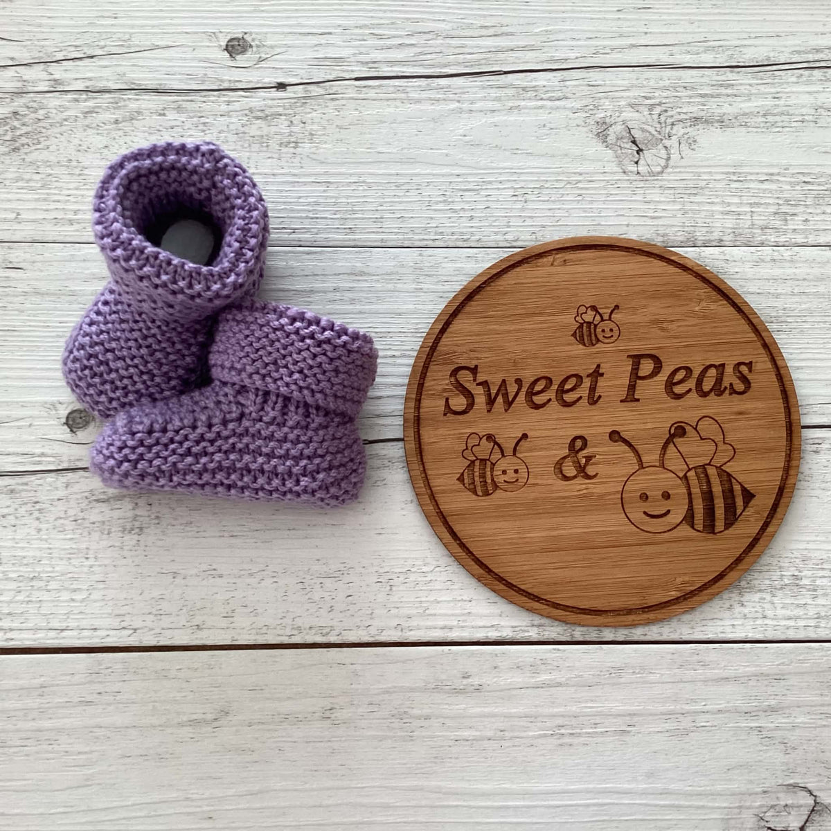 Hand Knitted Baby Girl Cardigan Set