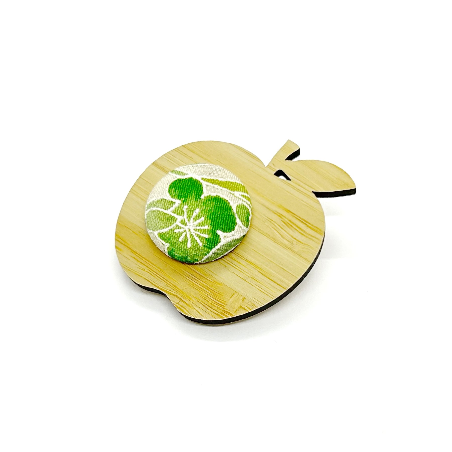Kimono Apple Brooch