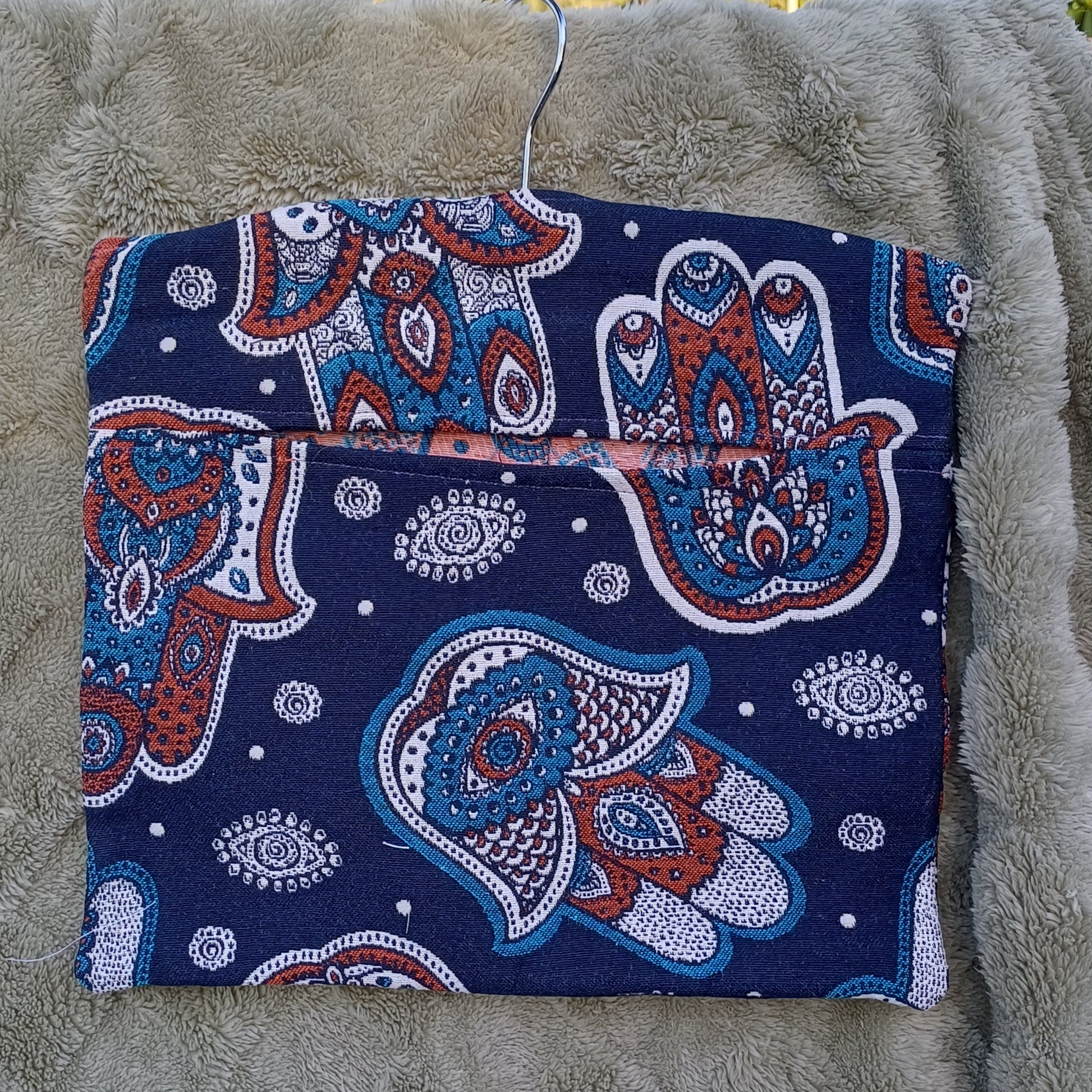 Peg Bag - Eye & Palm Design