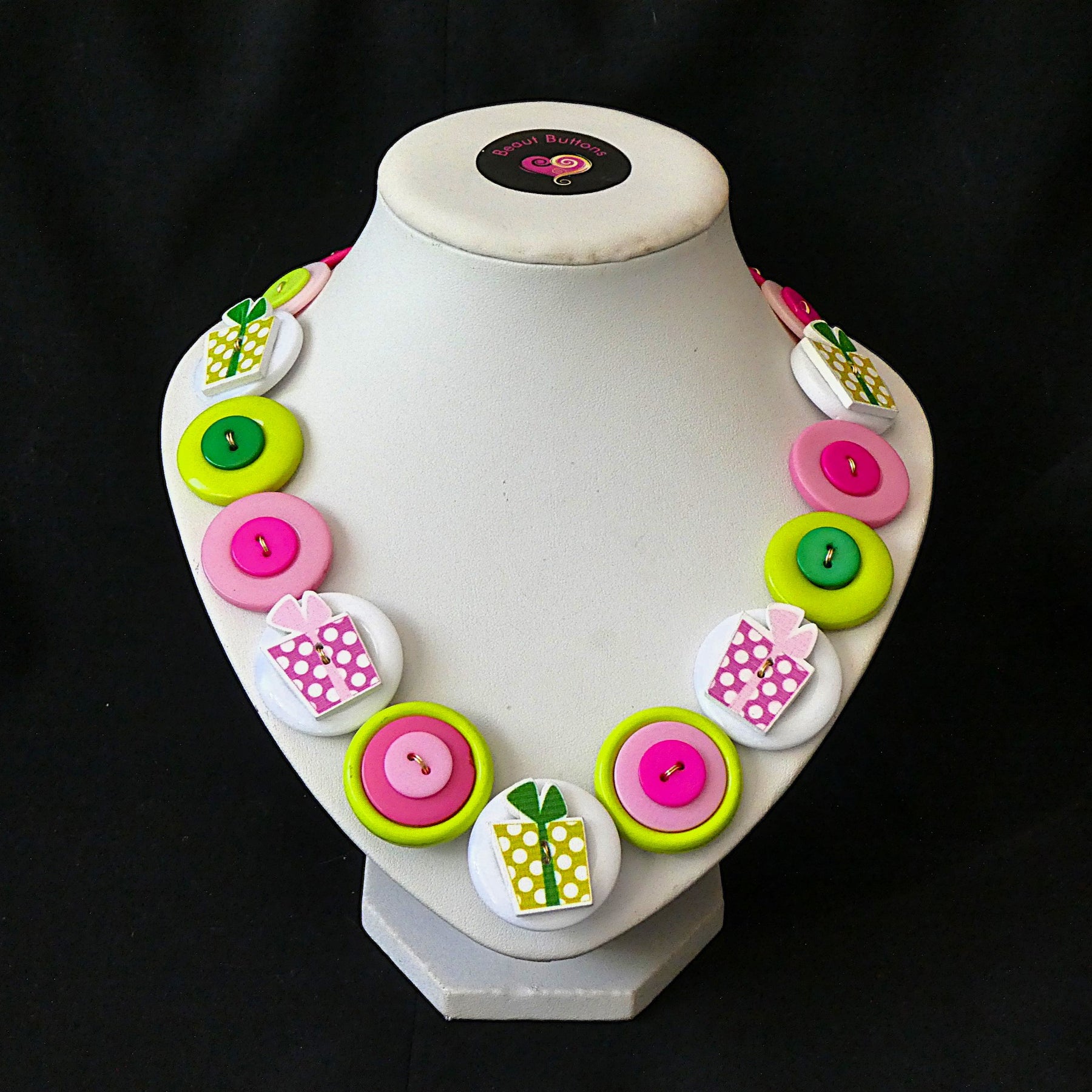 Birthday or Christmas necklace - Lets Celebrate!