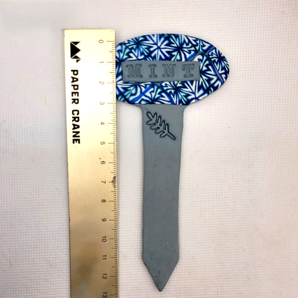 Personalised Polymer Clay Garden Markers