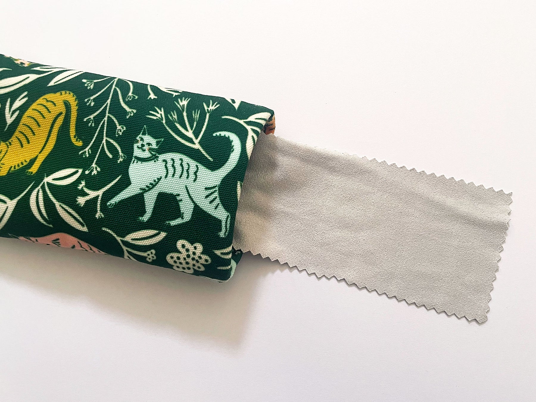 Fabric Glasses, Sunglasses Case, Handmade Pouch - Cats