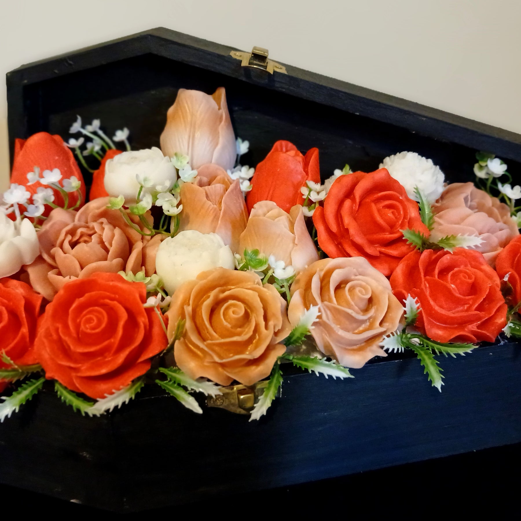 Coffin Bouquet Sea Salt & Driftwood