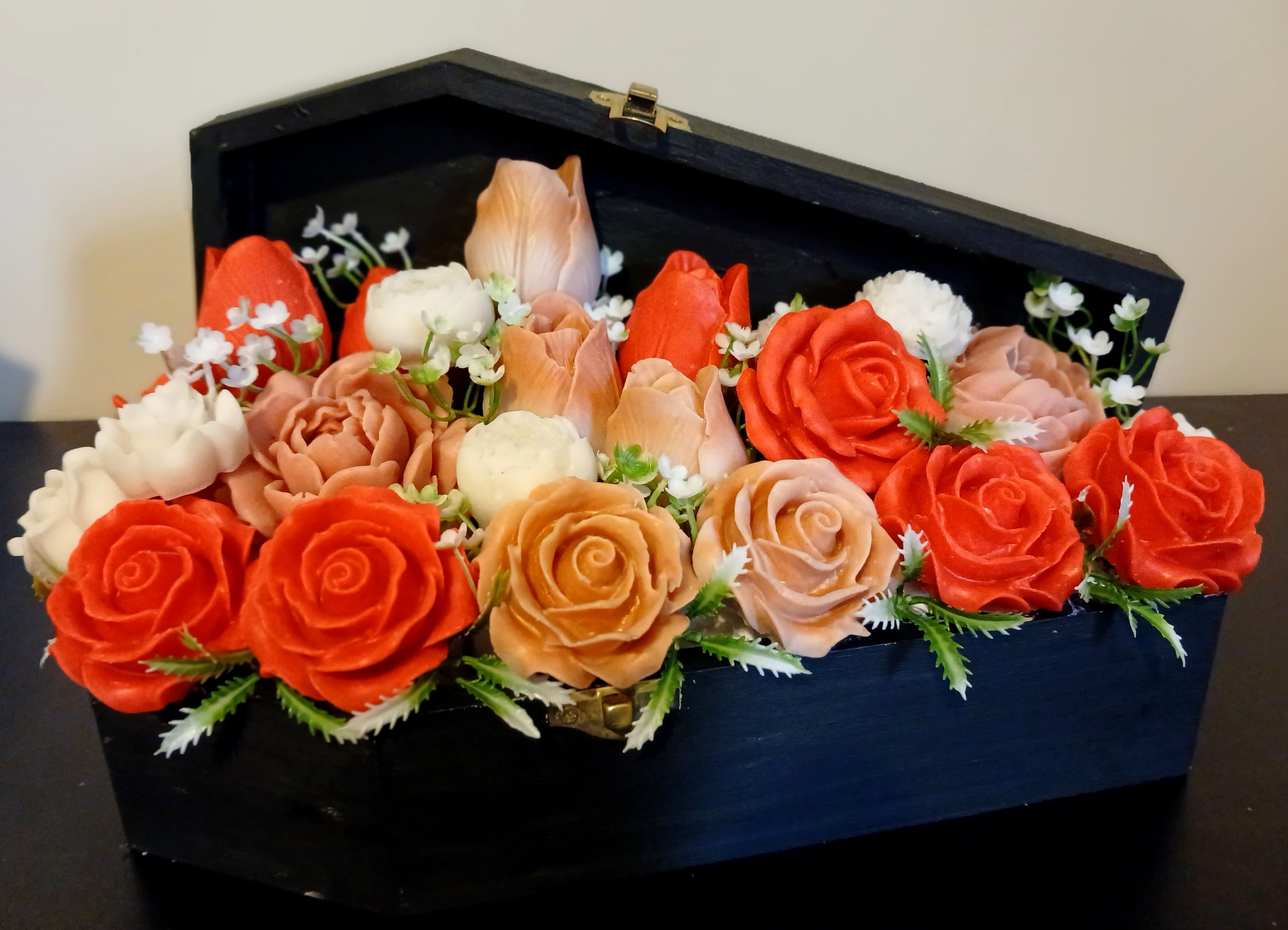 Coffin Bouquet Sea Salt & Driftwood